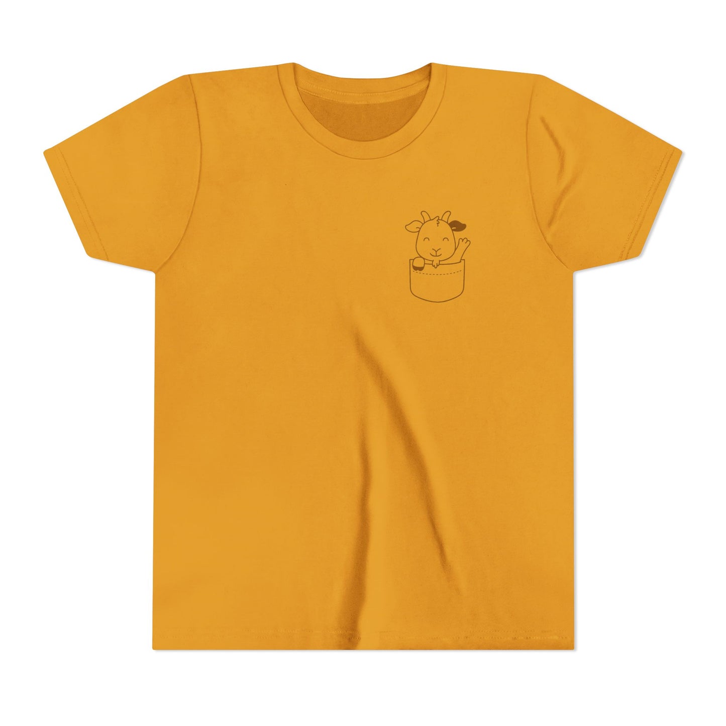 Youth Tee- Pocket Farm Pals- Goat