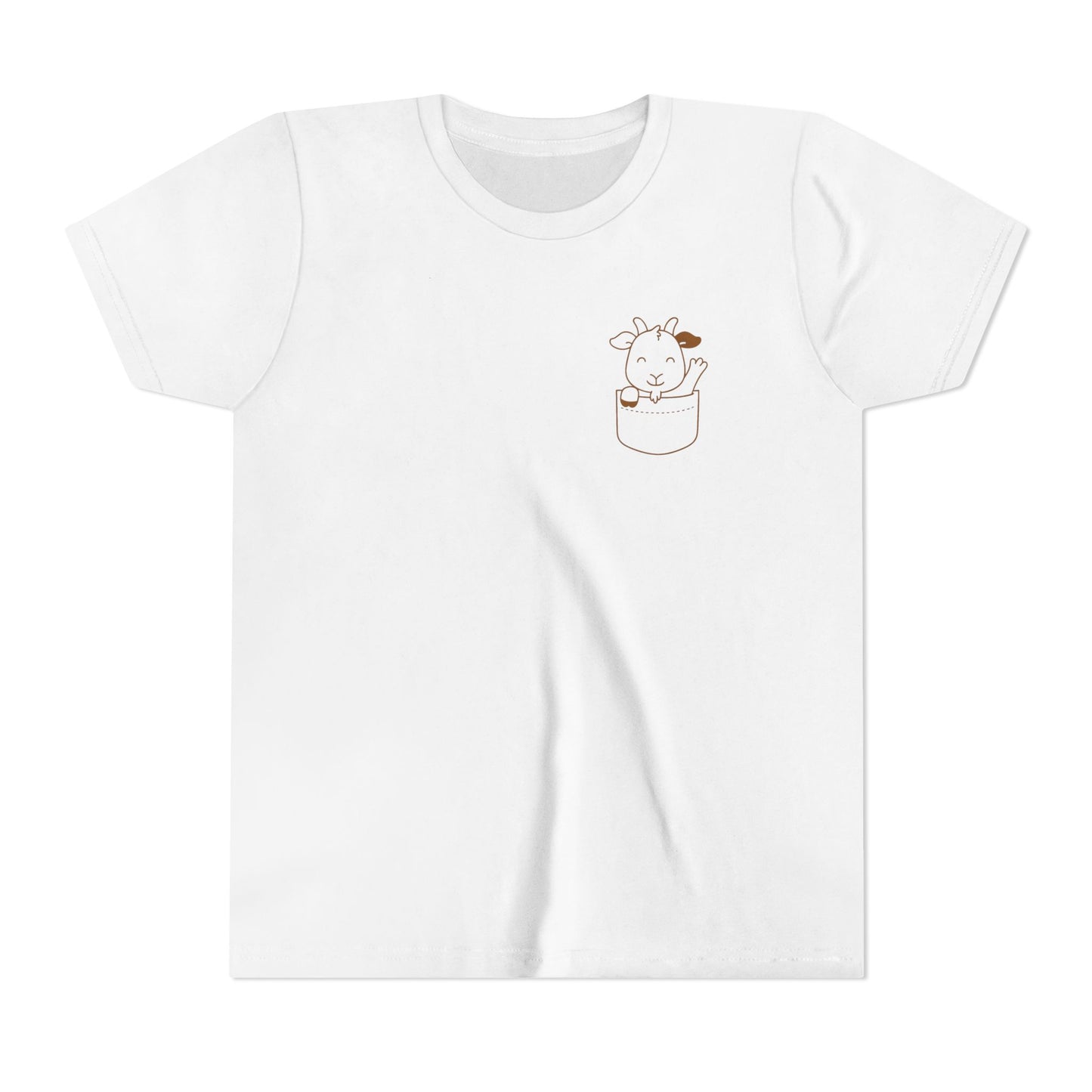 Youth Tee- Pocket Farm Pals- Goat