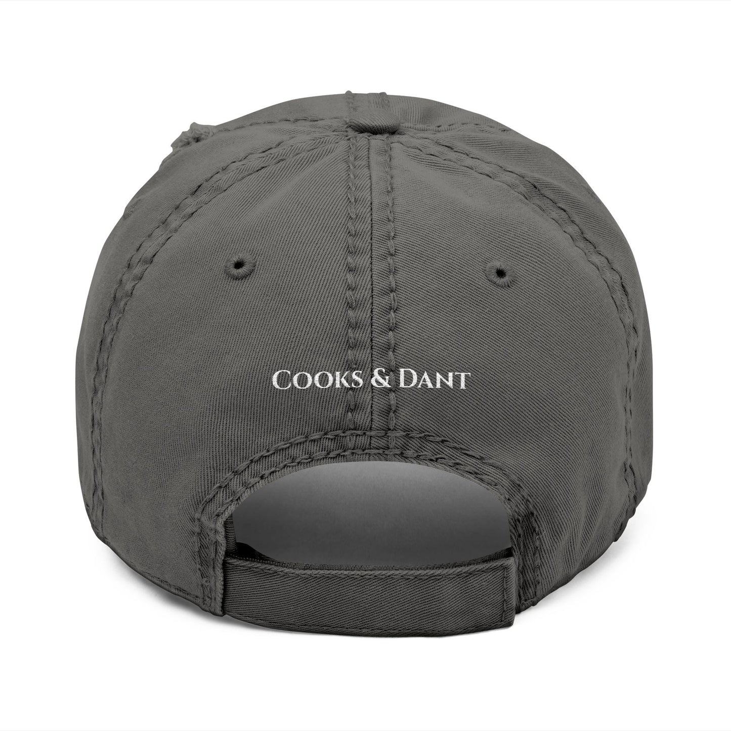 Duck Lady - Distressed Embroidered Cap