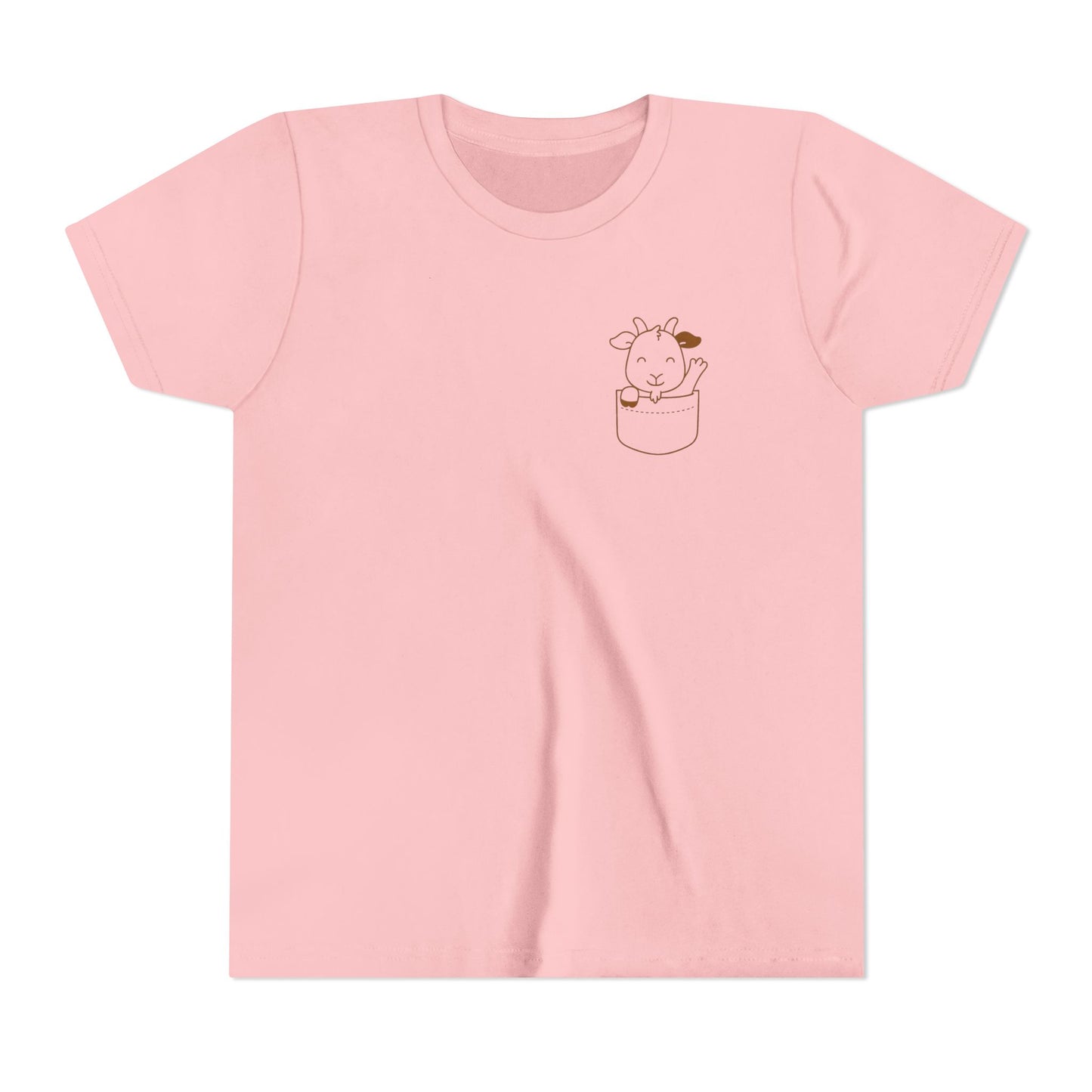 Youth Tee- Pocket Farm Pals- Goat