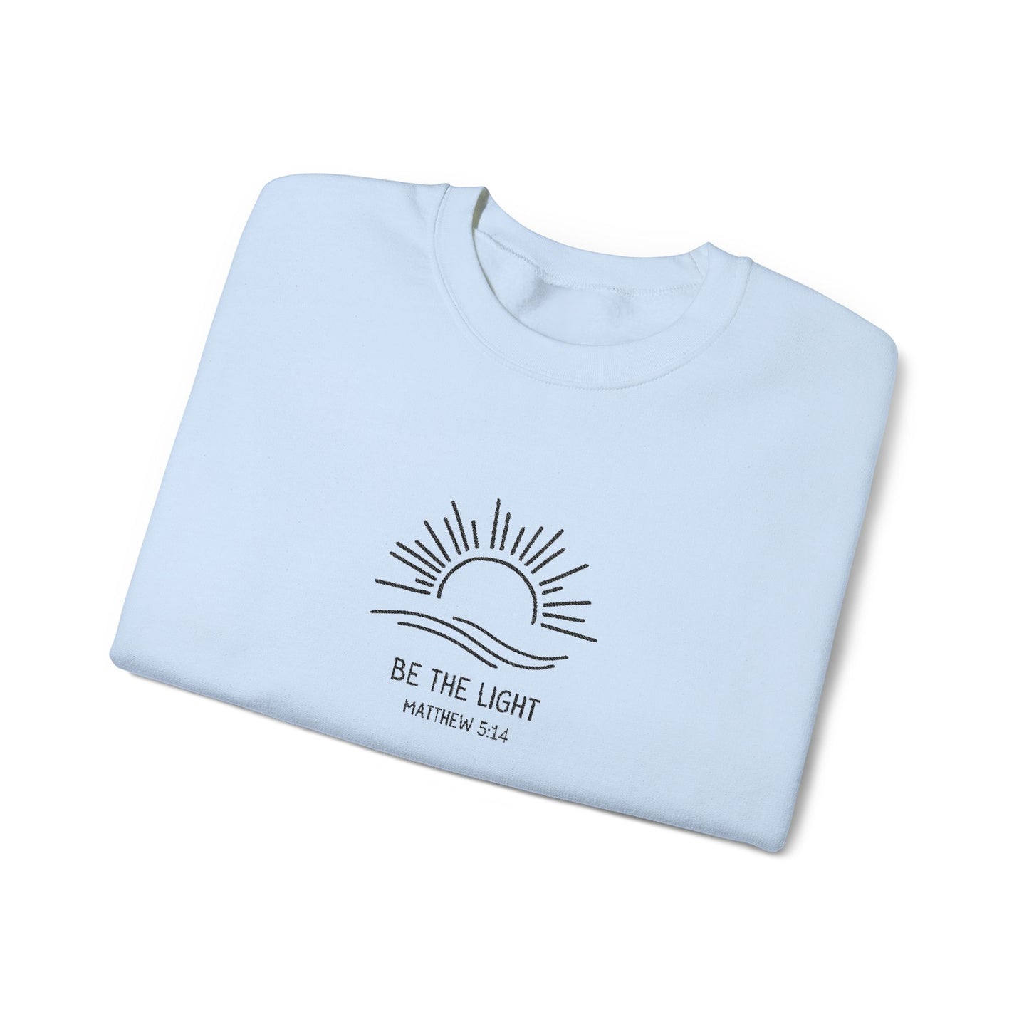 Be The Light Embroidered Sweater