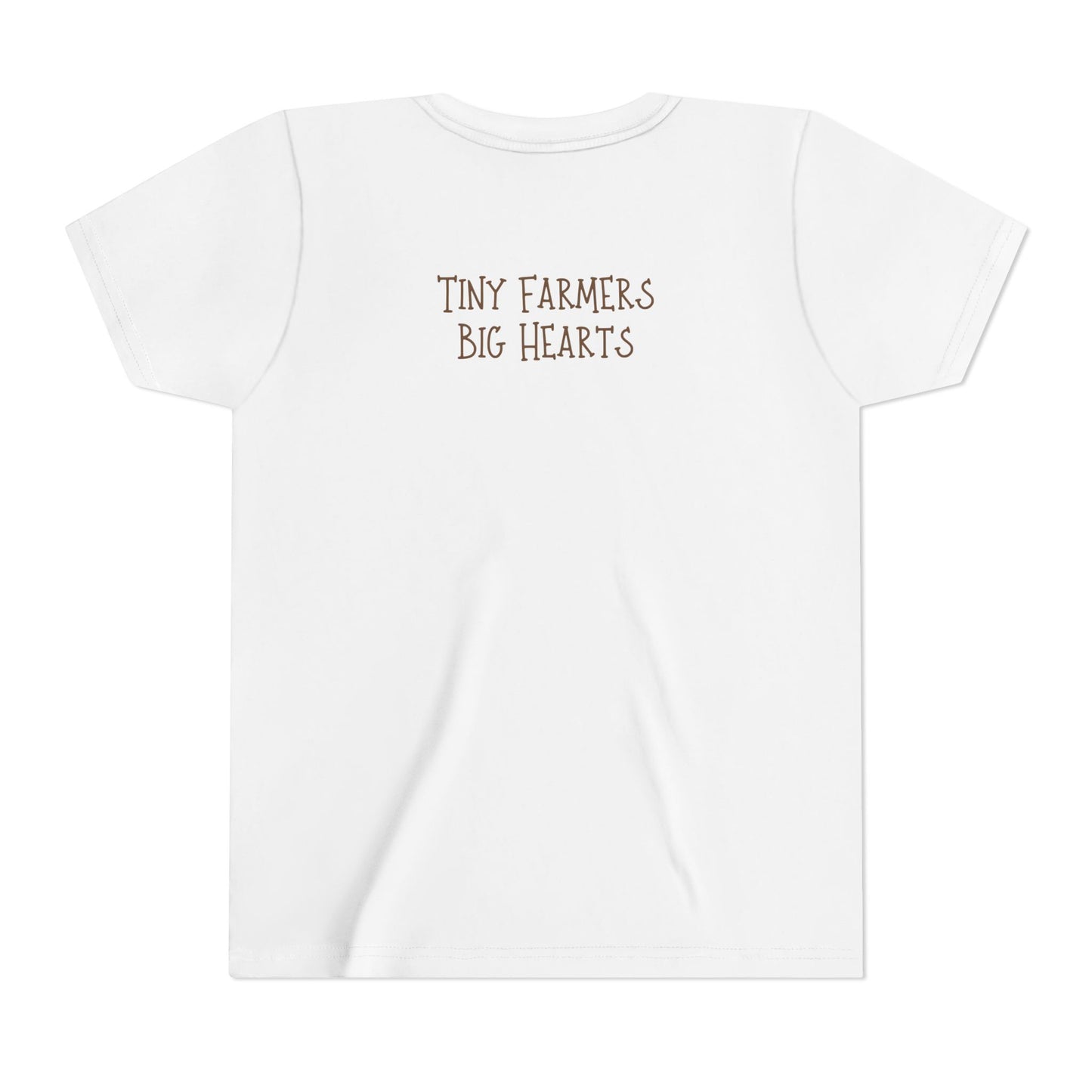 Youth Tee- Pocket Farm Pals- Moo Cow