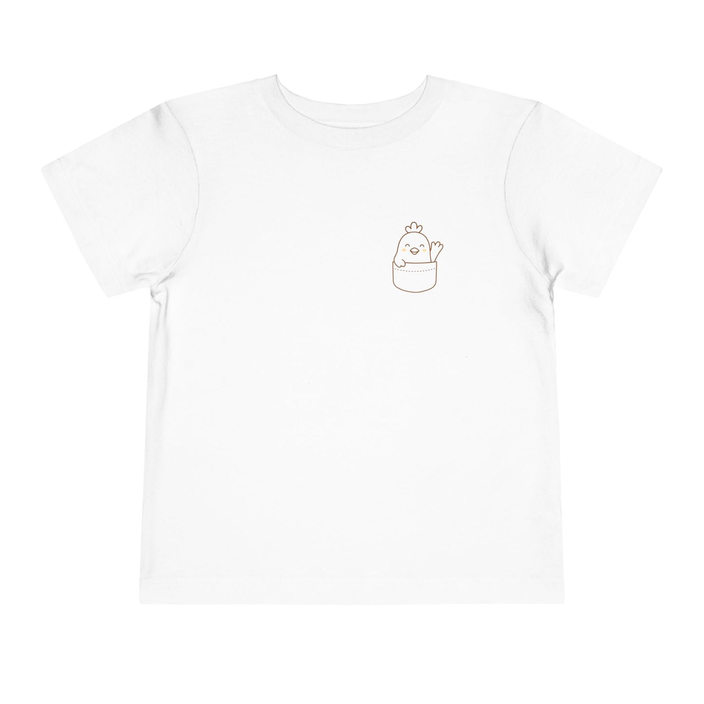 Toddler Tee - Pocket Farm Pals- Chicken