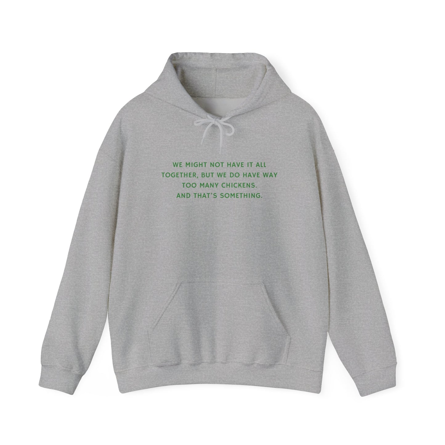 Breezy Acres Homestead Wisconsin - Quote, Holiday Hoodie