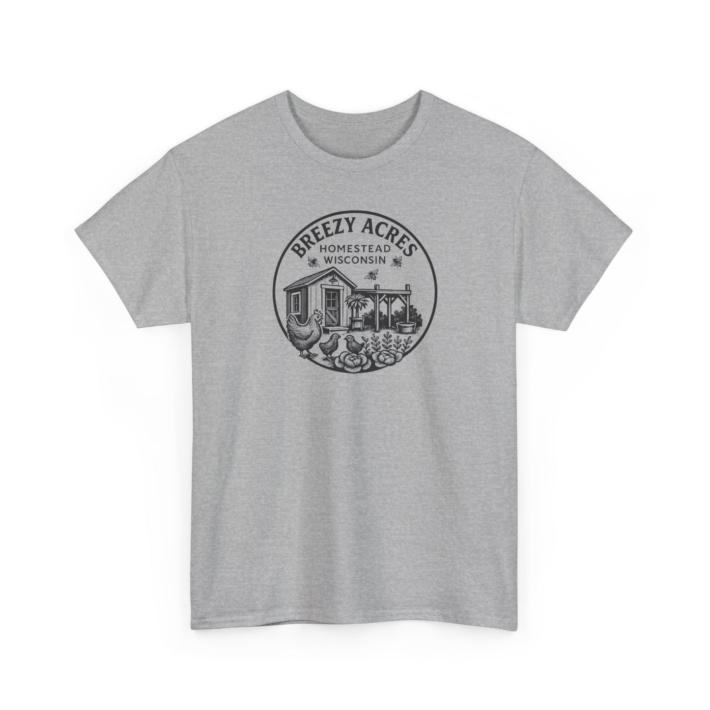 Breezy Acres Homestead Wisconsin Tee