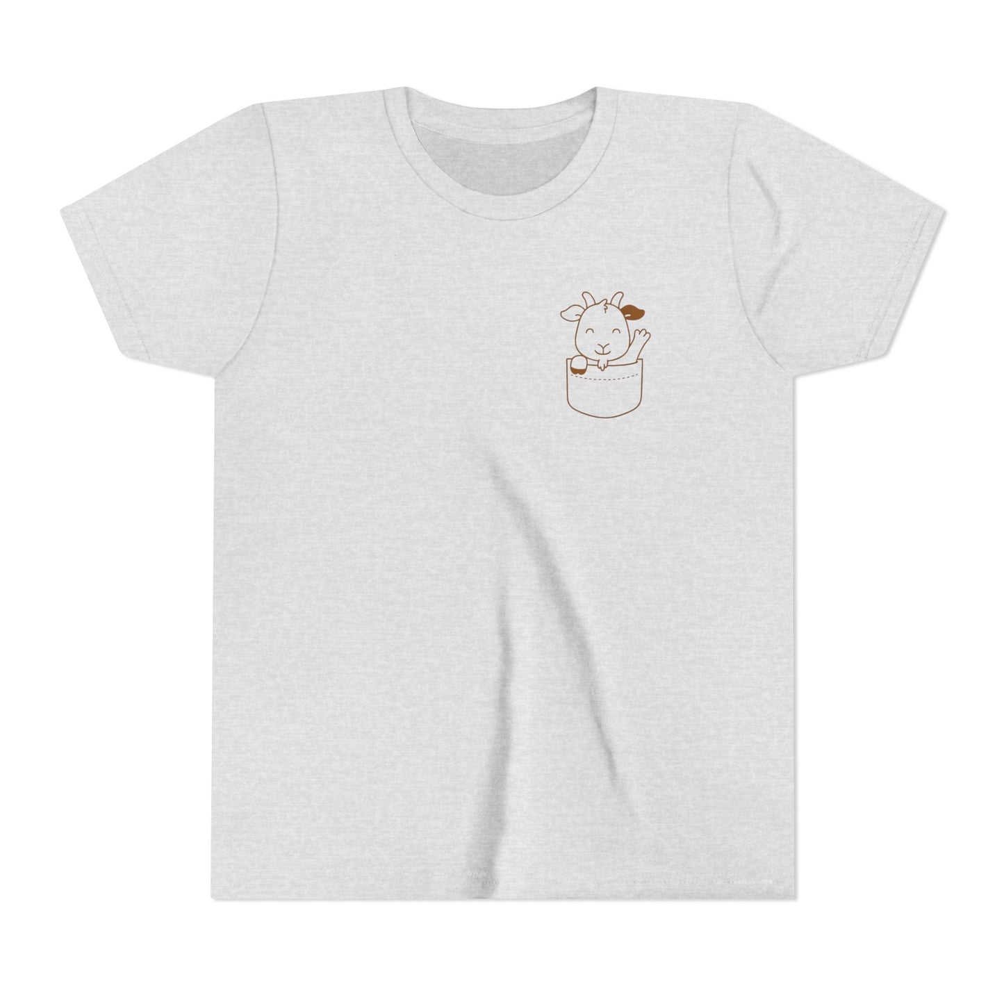 Youth Tee- Pocket Farm Pals- Goat
