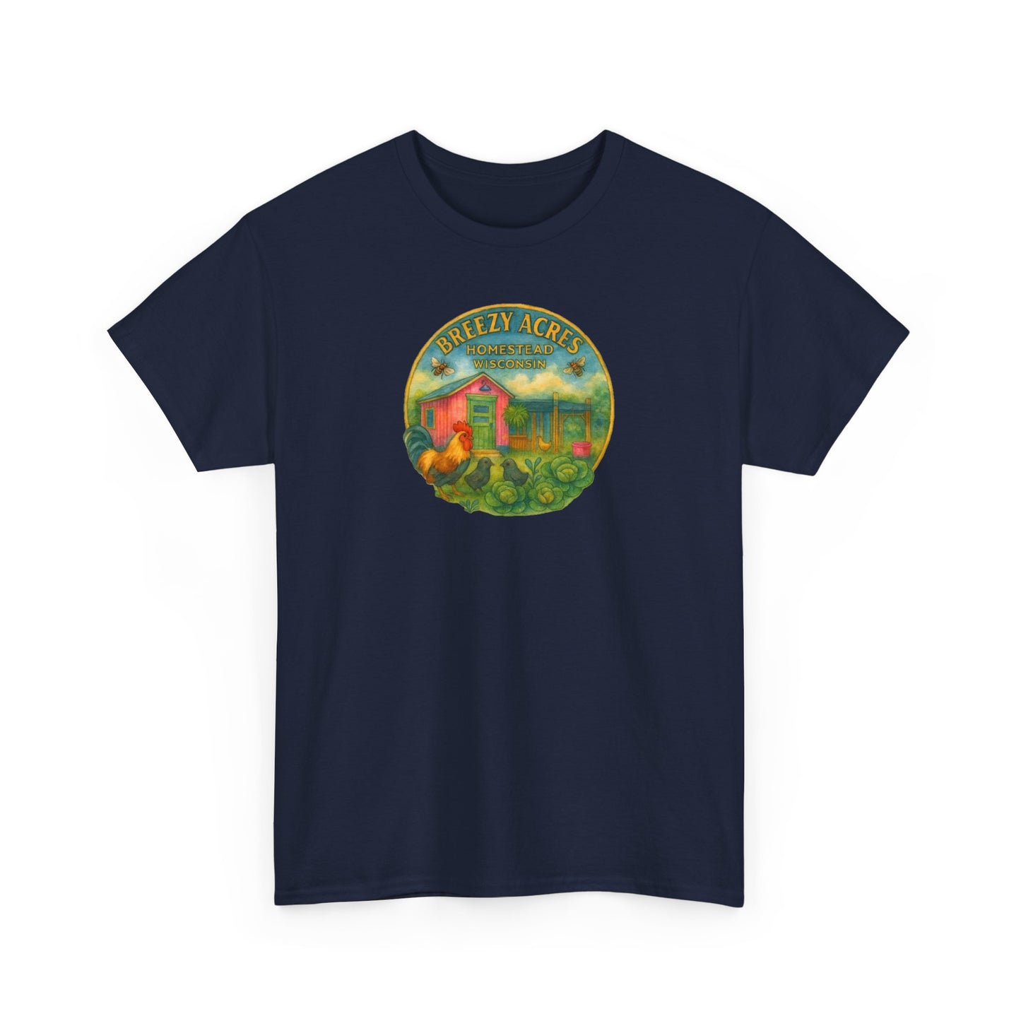 Breezy Acres Homestead Wisconsin Tee