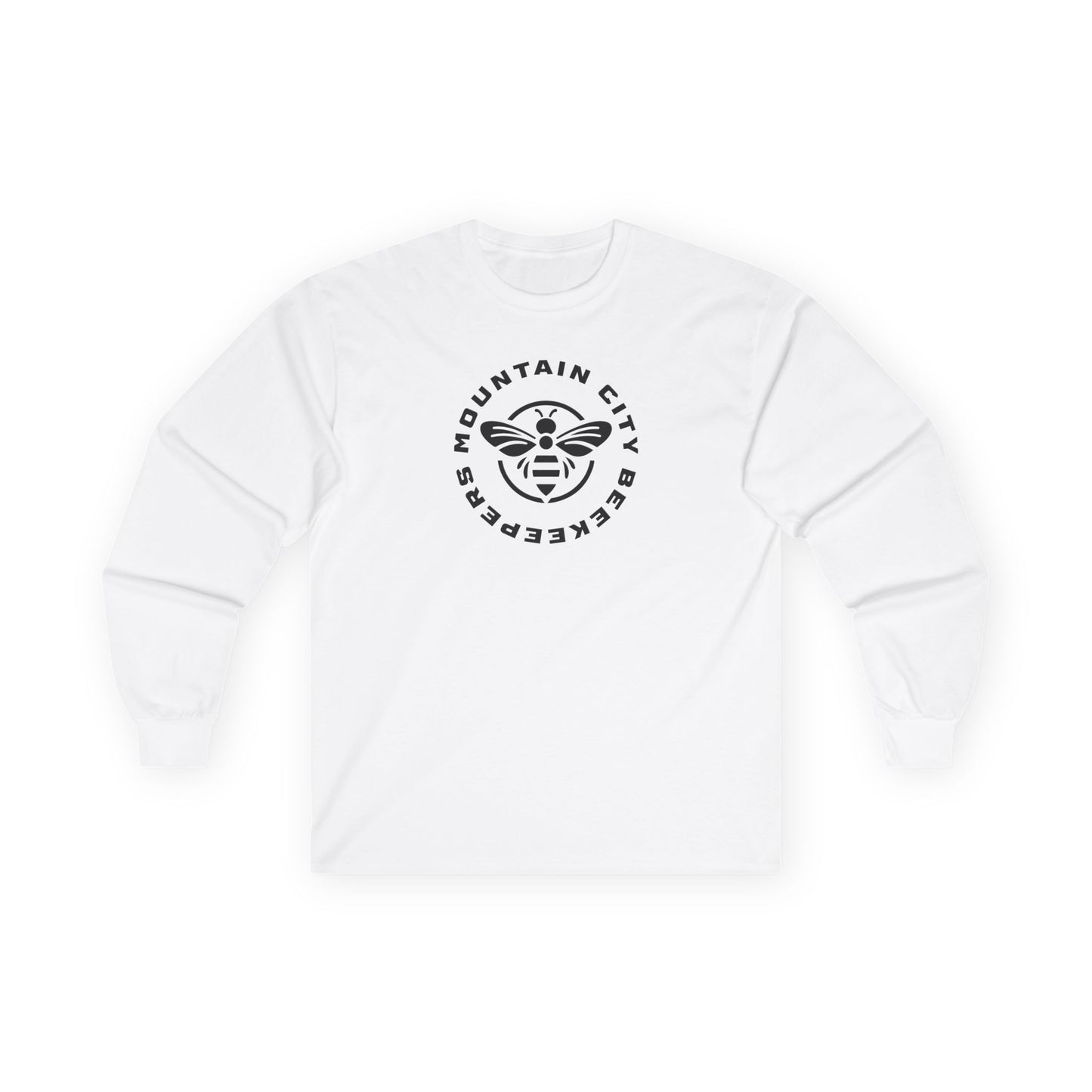 Mountain City Beekeepers Bee Logo Long Sleeve Tee