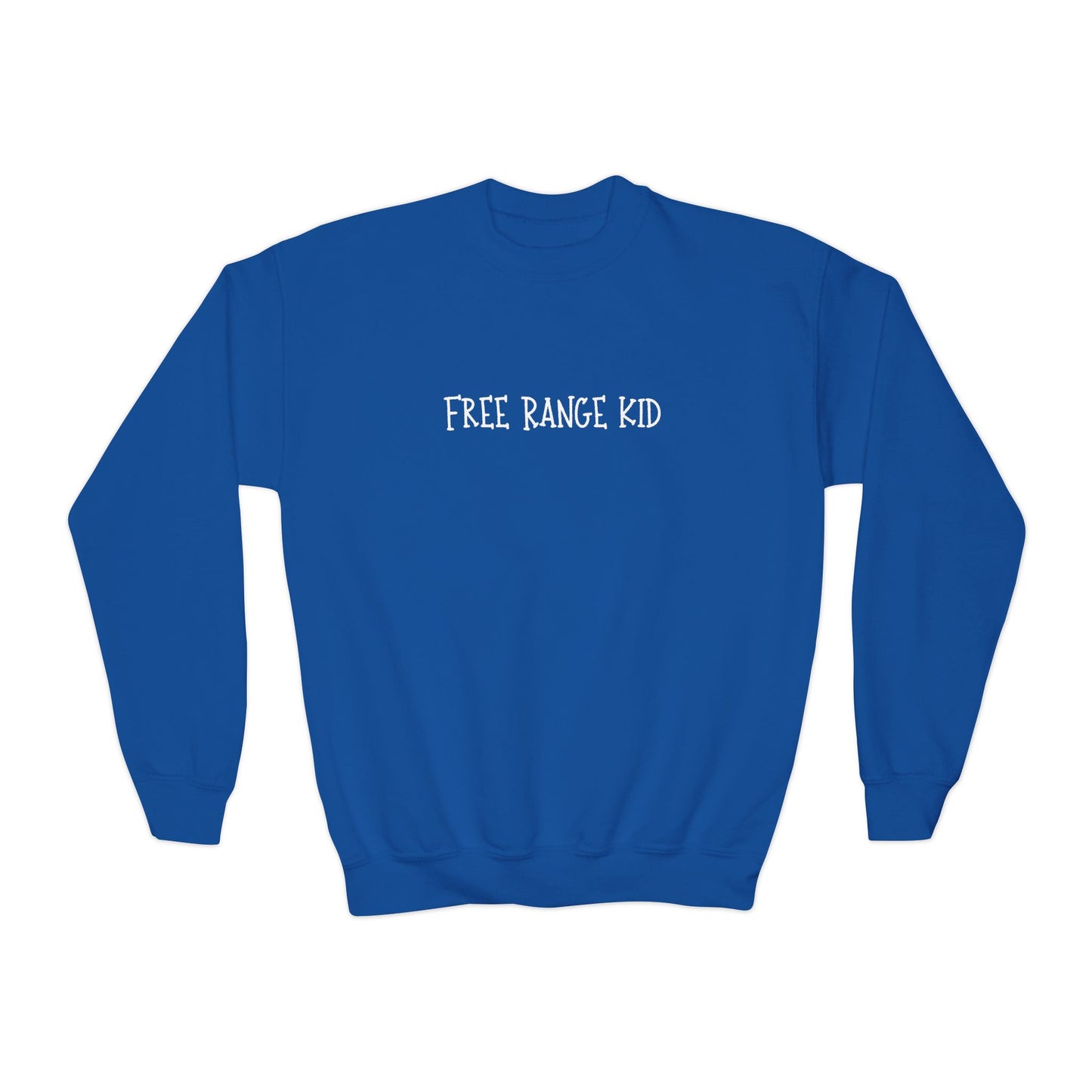 Youth Sweatshirt- Free Range Kid