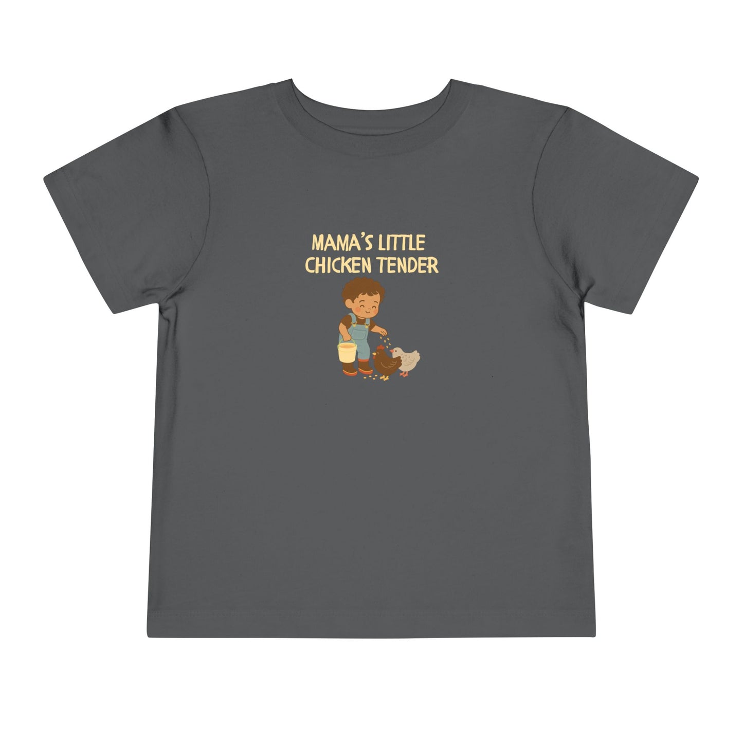 Toddler Tee - Boy Chicken Tender - Spring/Summertime Scene