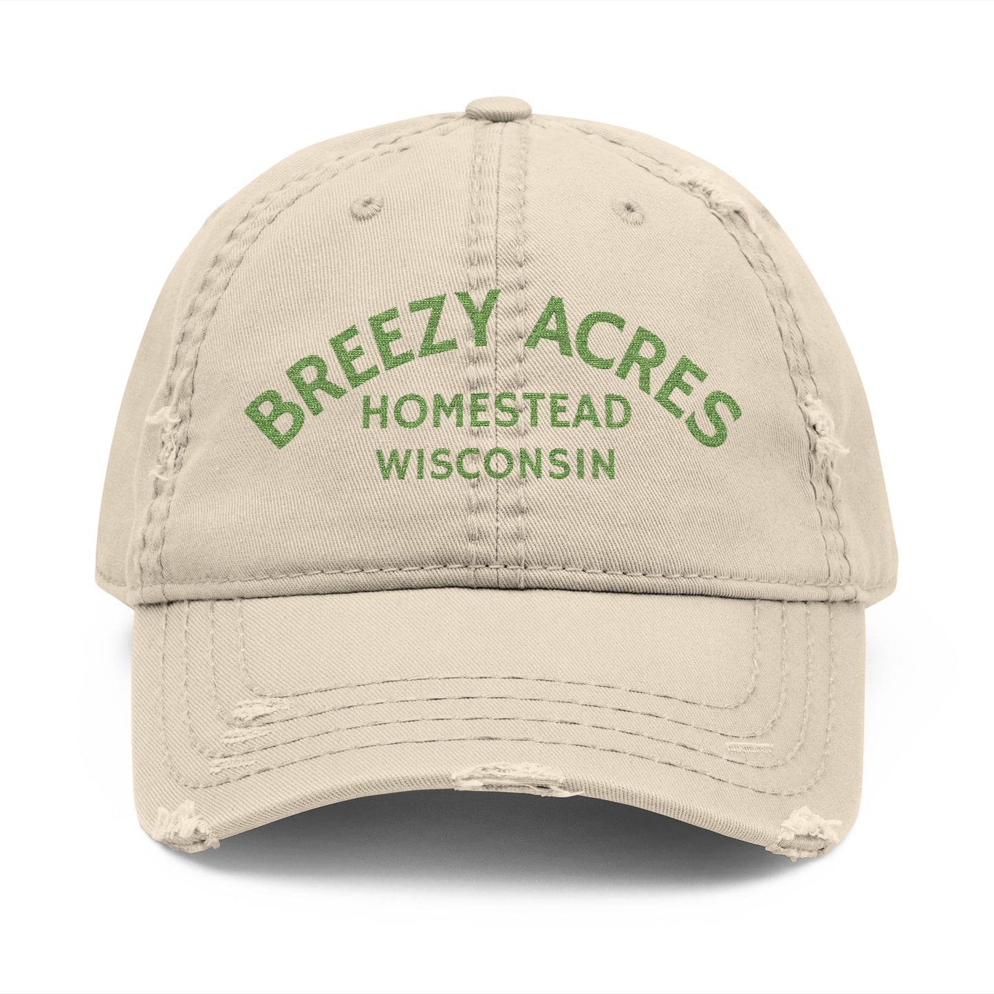 Breezy Acres Homestead Wisconsin in Embroidery