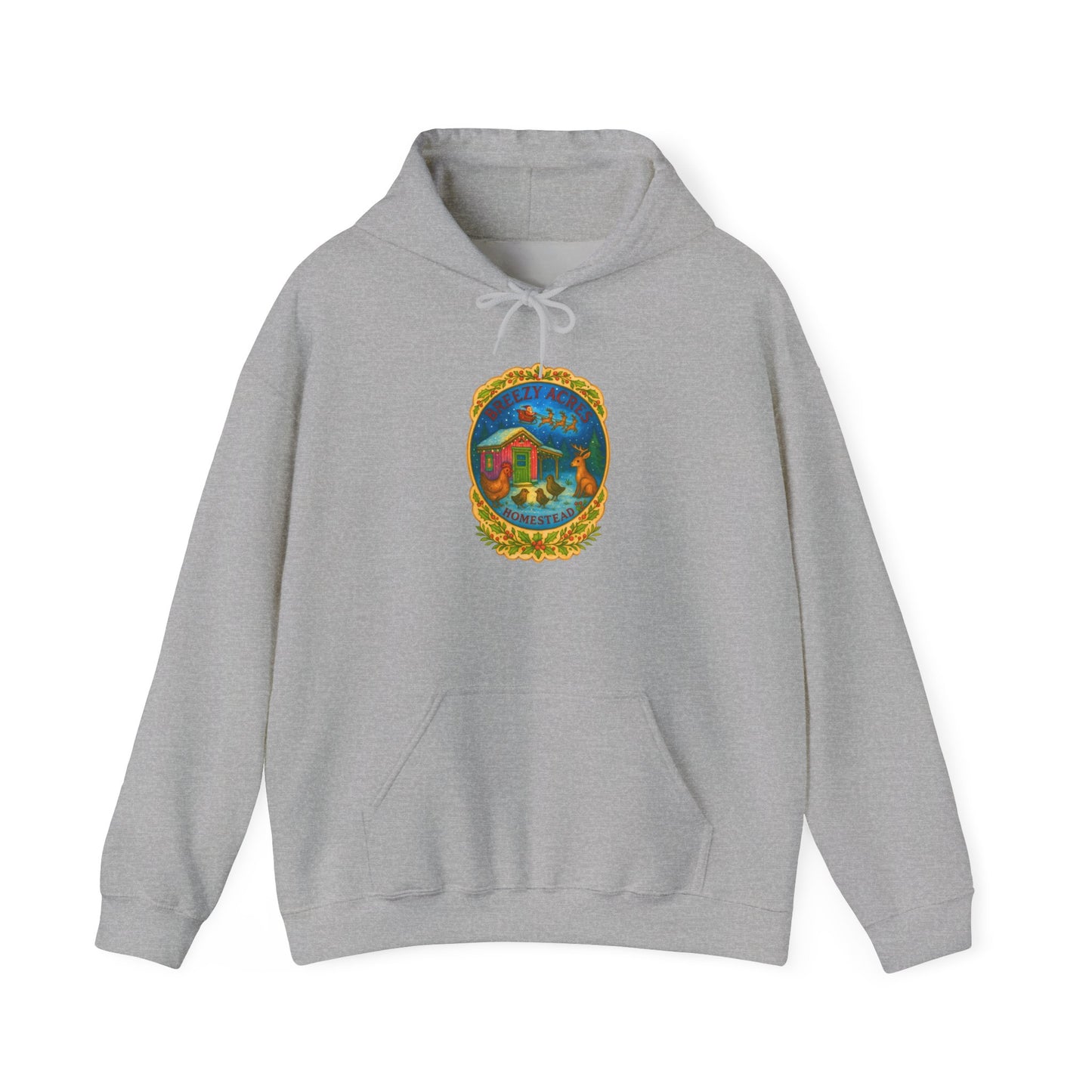 Breezy Acres Homestead Wisconsin - Holiday Hoodie
