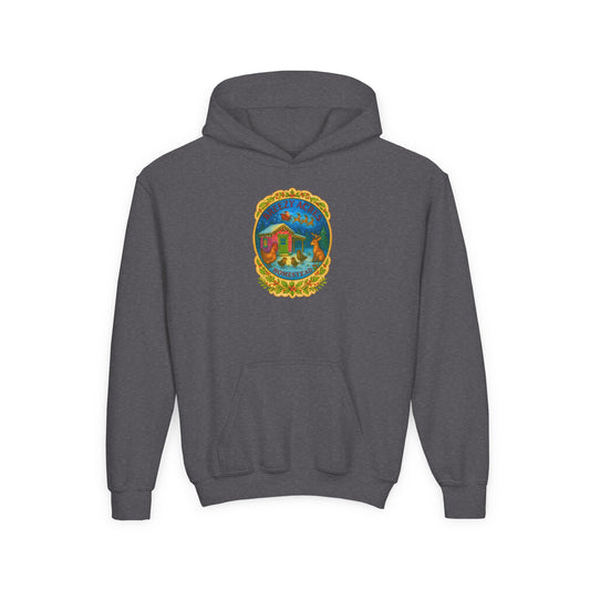 Breezy Acres Homestead Wisconsin - Holiday Youth Hoodie