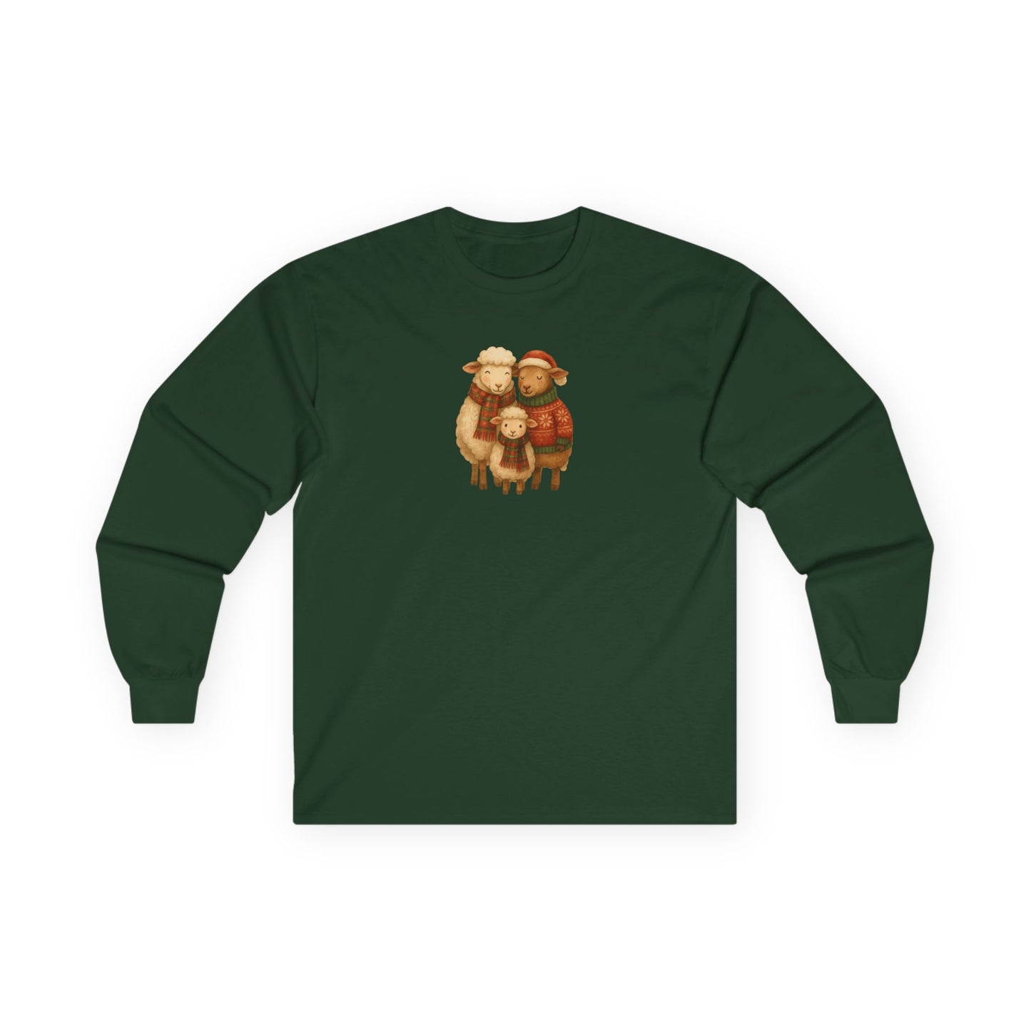 Sheep Family Christmas - Long Sleeve