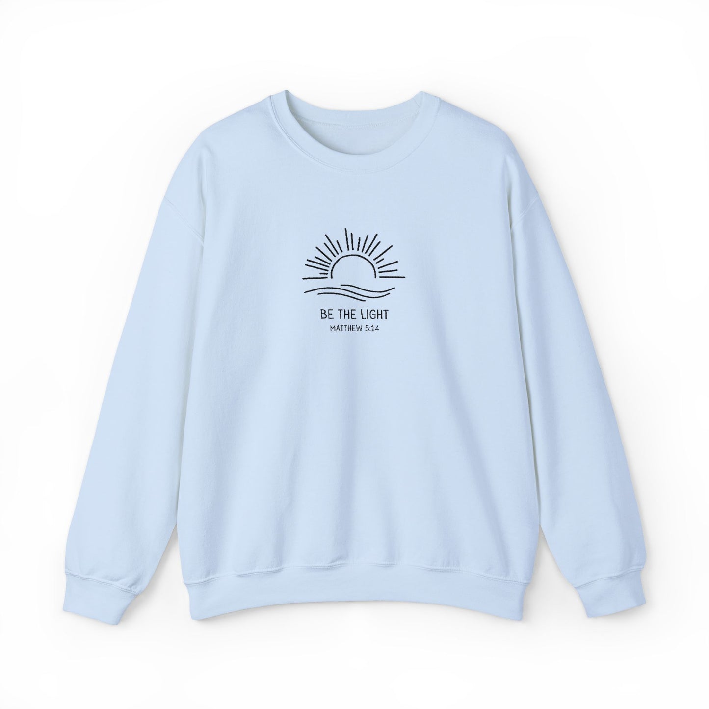 Be The Light Embroidered Sweater