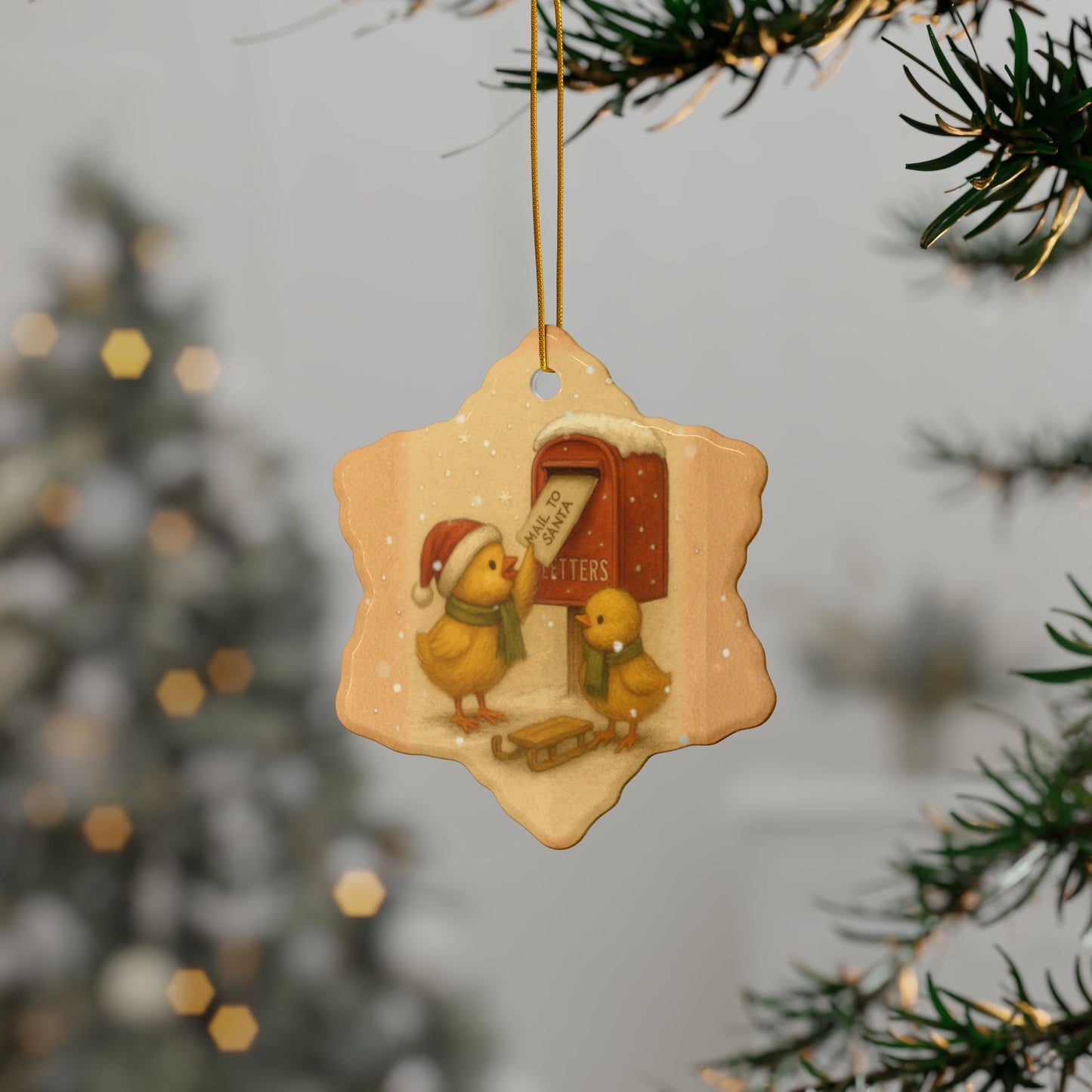 Special Delivery, from the Coop - Ceramic Ornaments