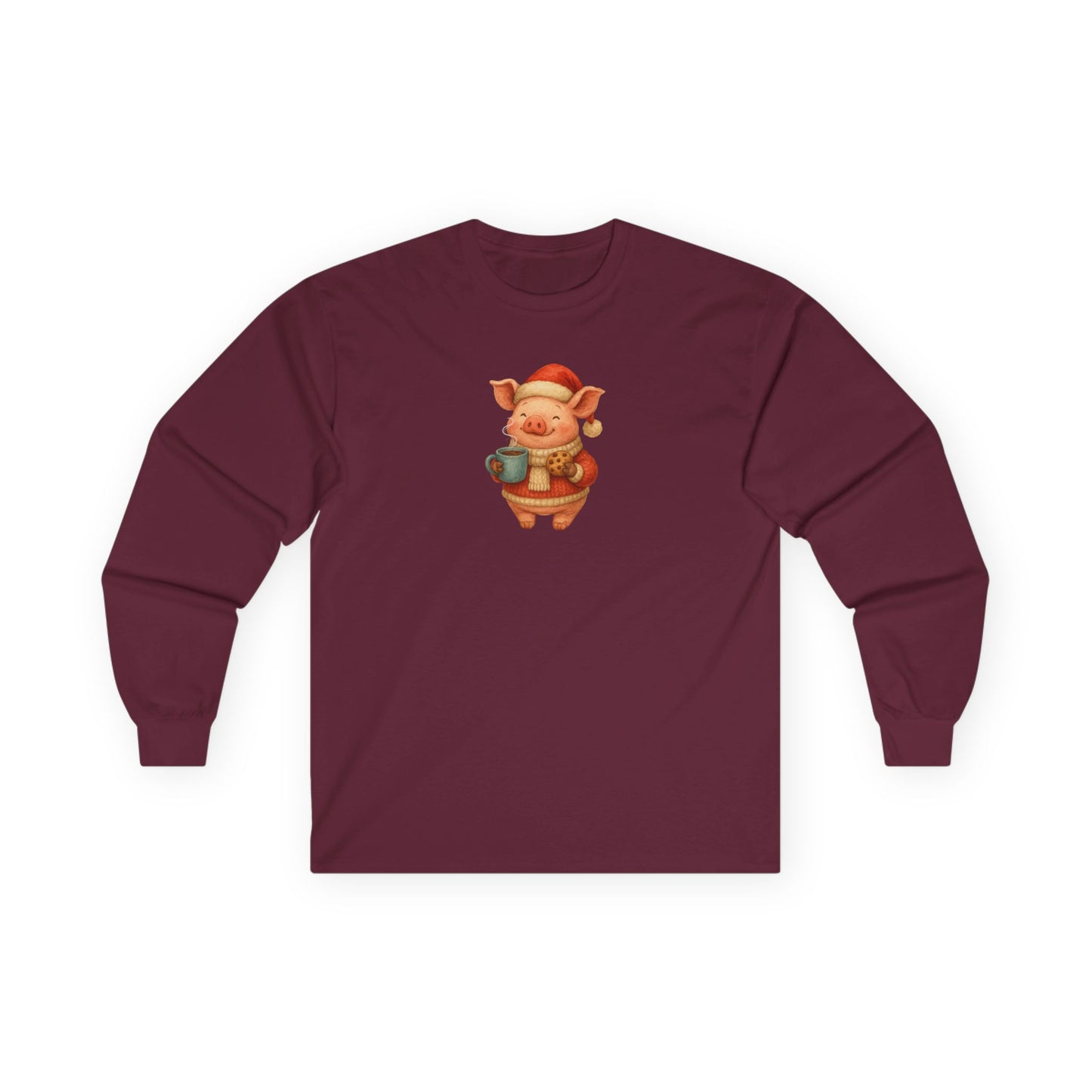 Cozy Christmas Piggy - Long Sleeve