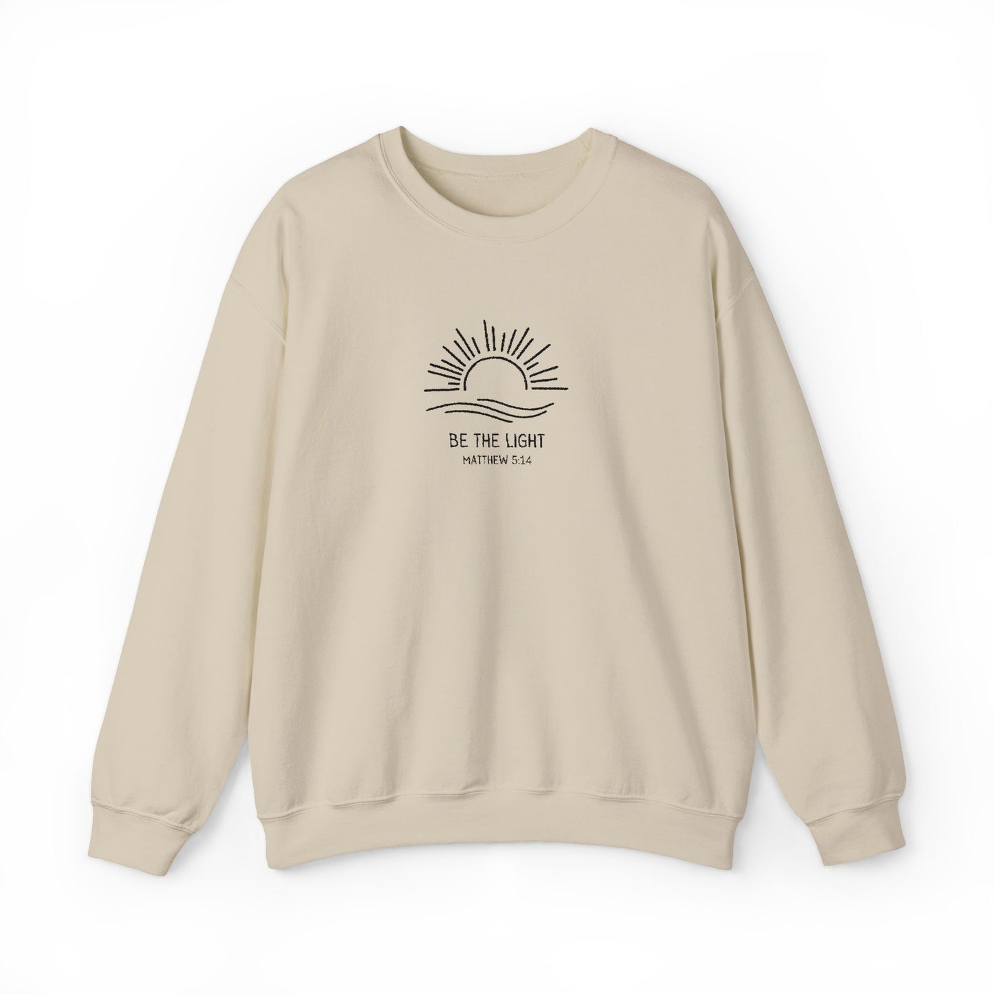Be The Light Embroidered Sweater