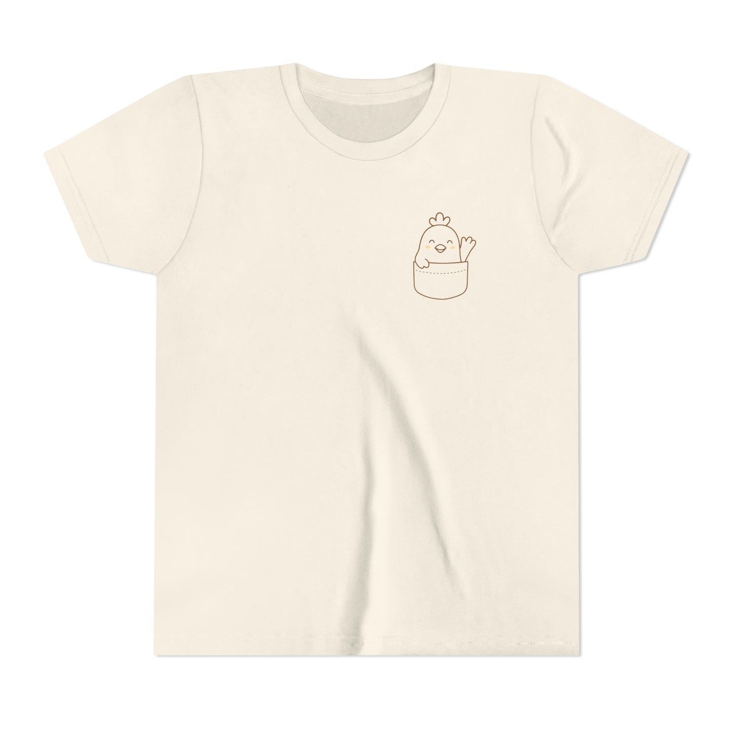 Youth Tee- Pocket Farm Pals- Chicken