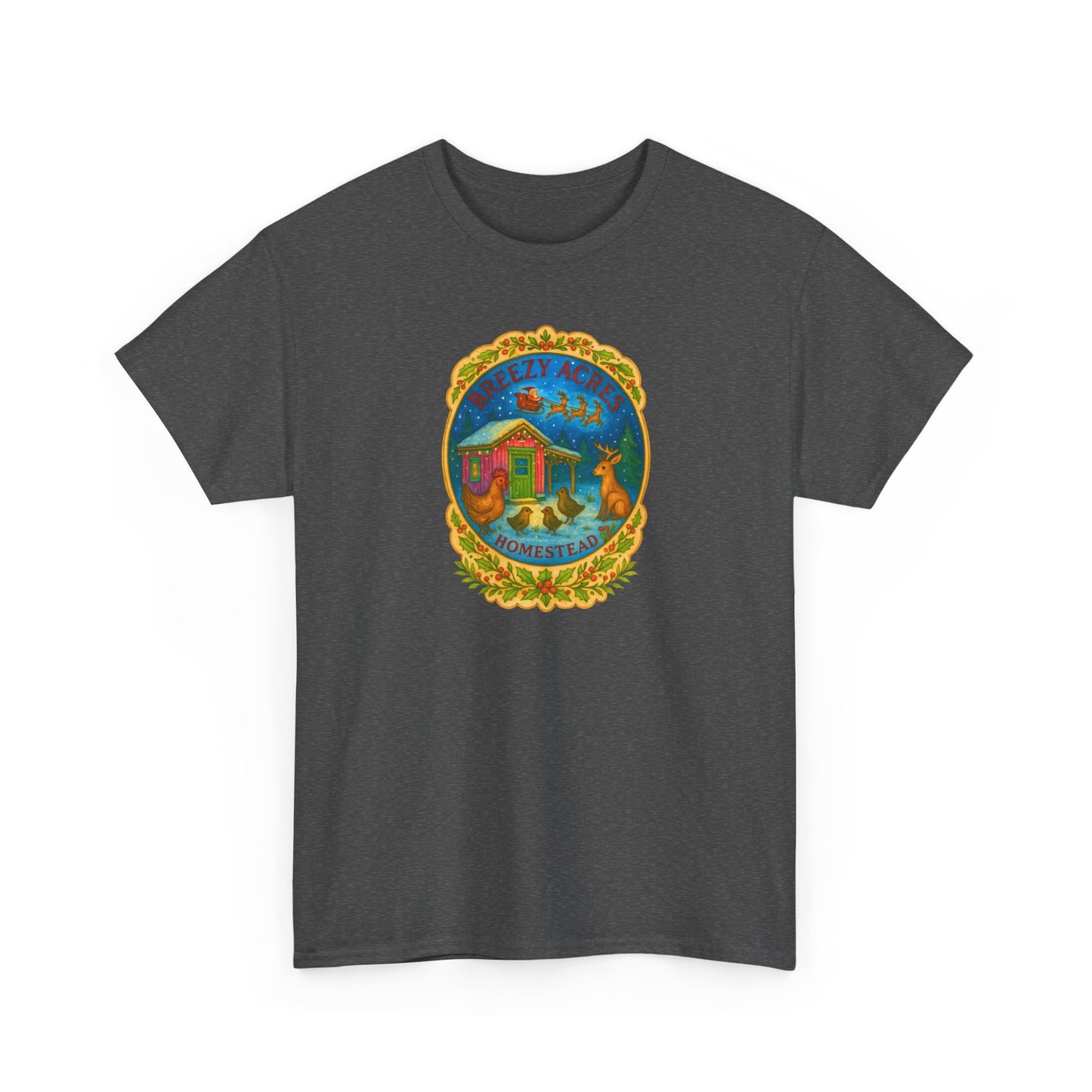 Breezy Acres Homestead Wisconsin - Holiday Tee