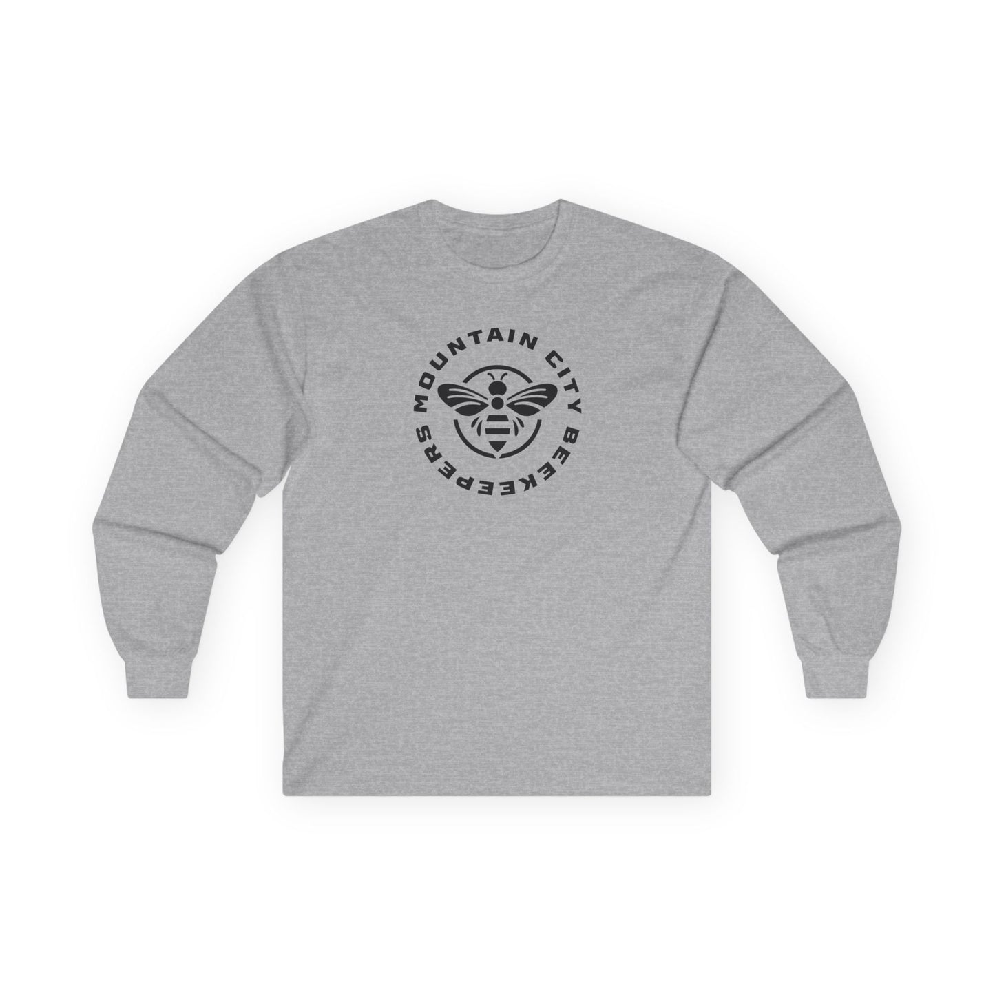 Mountain City Beekeepers Bee Logo Long Sleeve Tee