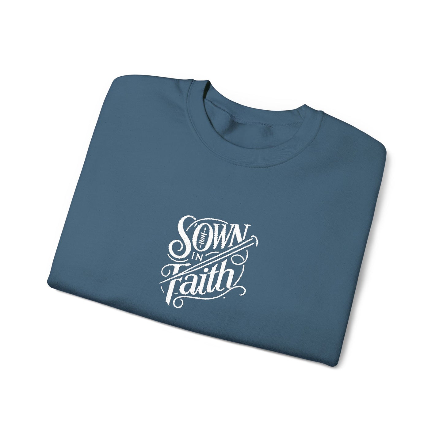 Sown in Faith Embroidered Sweater