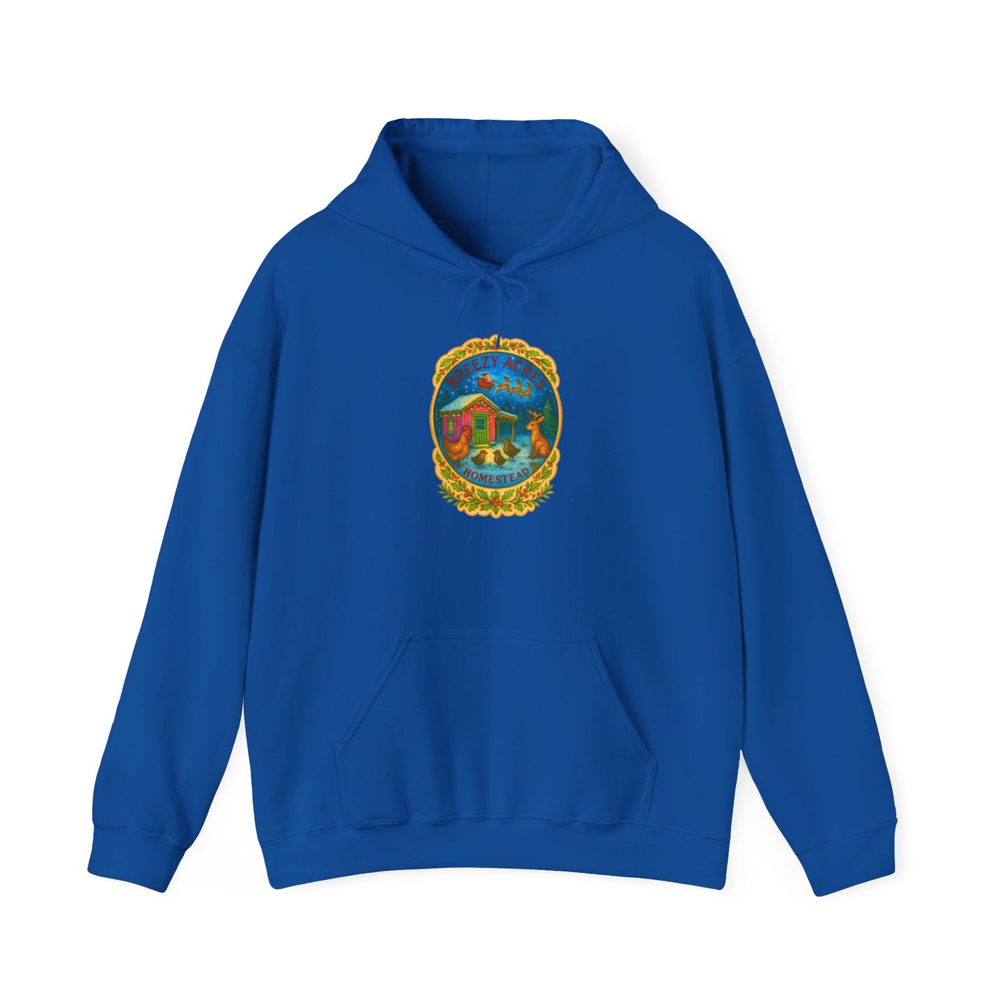Breezy Acres Homestead Wisconsin - Holiday Hoodie