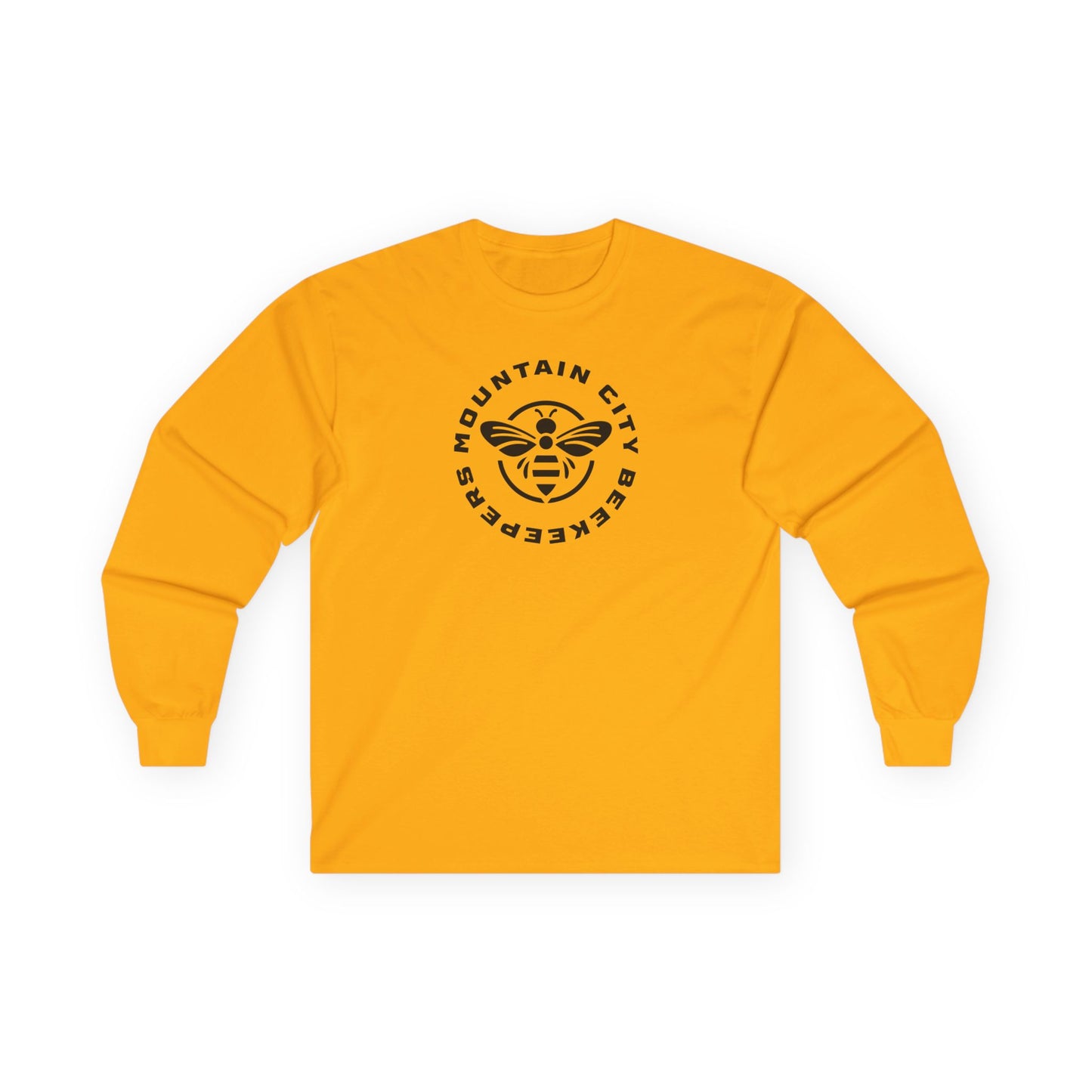 Mountain City Beekeepers Bee Logo Long Sleeve Tee