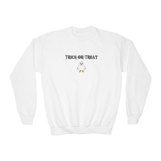 Youth Sweater- Trick-or-Treat Duck
