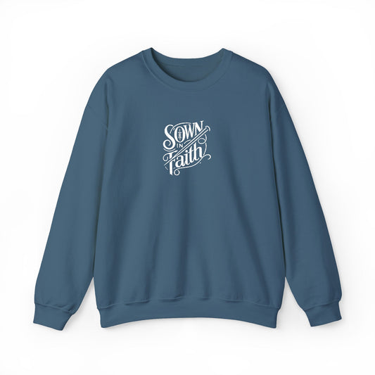 Sown in Faith Embroidered Sweater