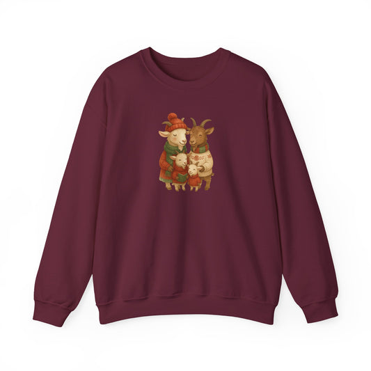 Goat Family Christmas - Sweater