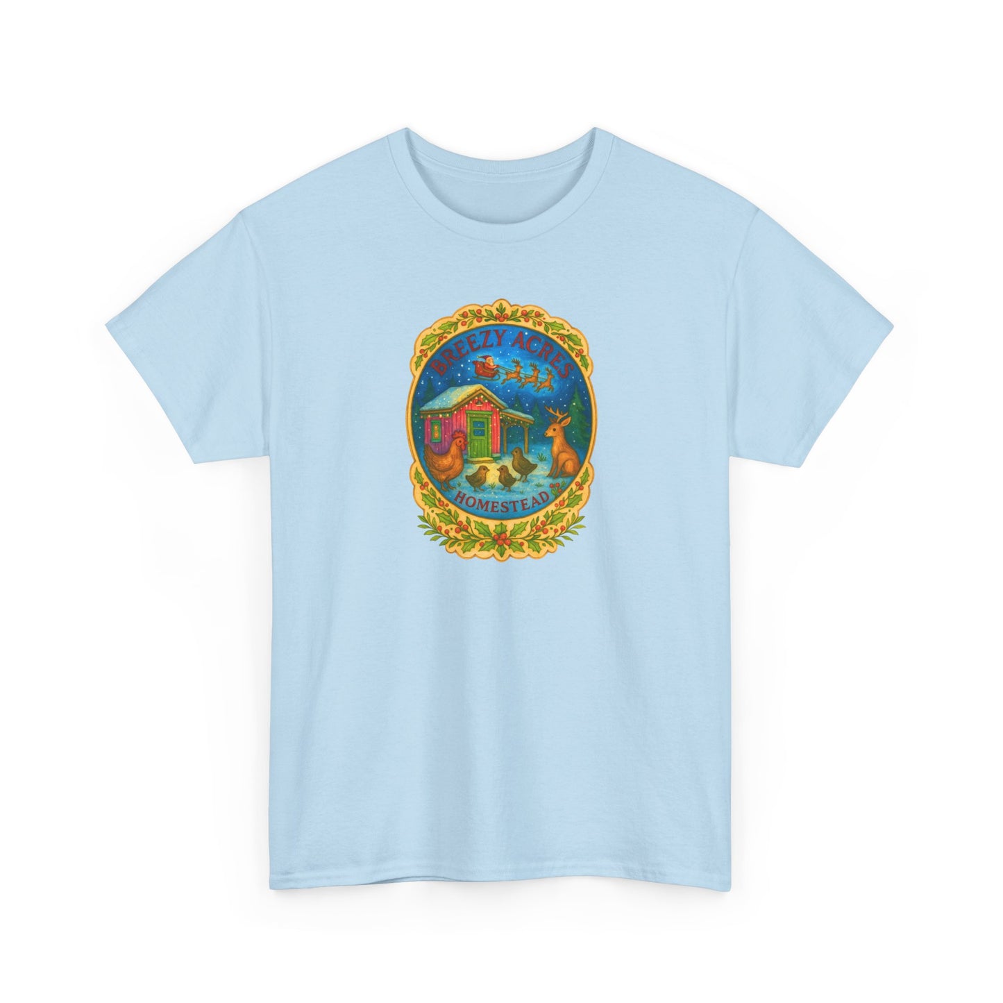Breezy Acres Homestead Wisconsin - Holiday Tee
