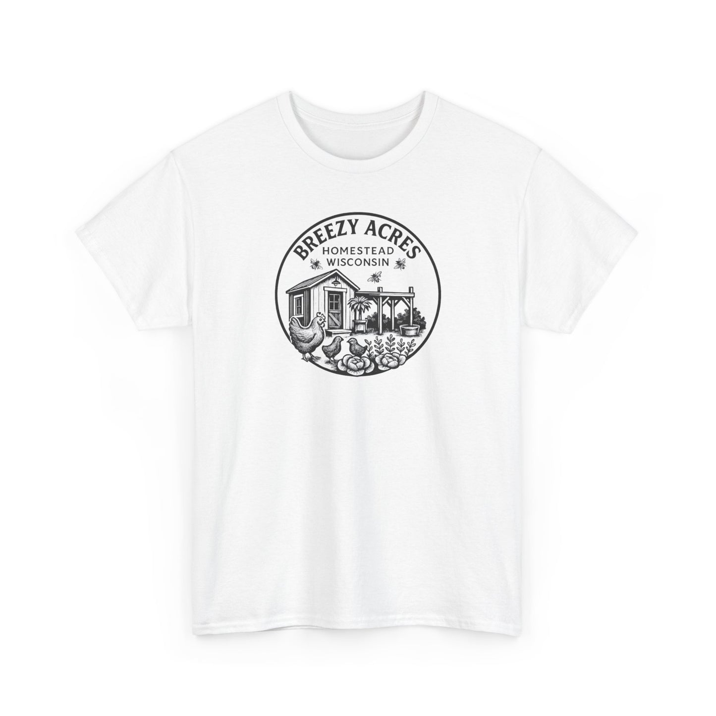 Breezy Acres Homestead Wisconsin Tee