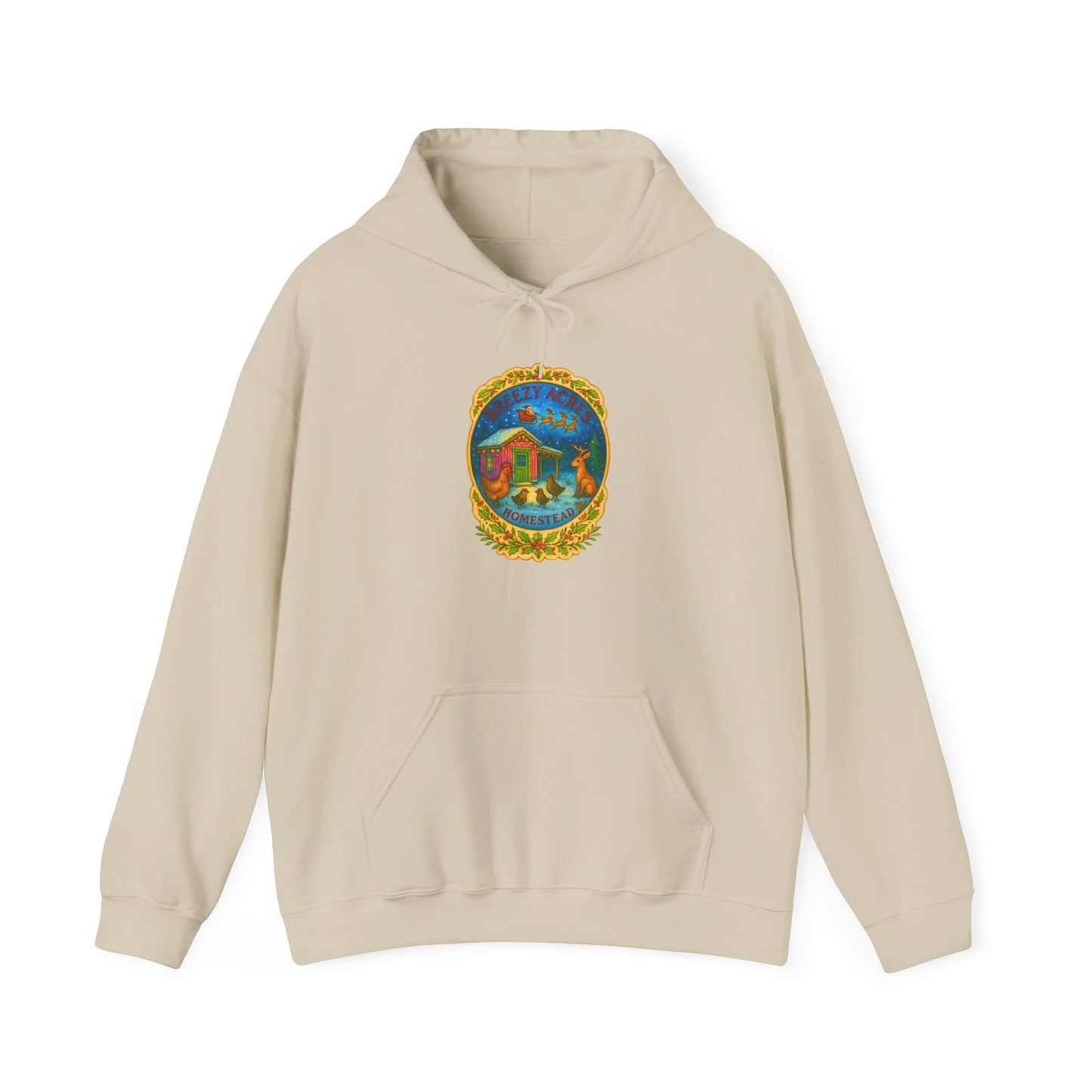 Breezy Acres Homestead Wisconsin - Holiday Hoodie