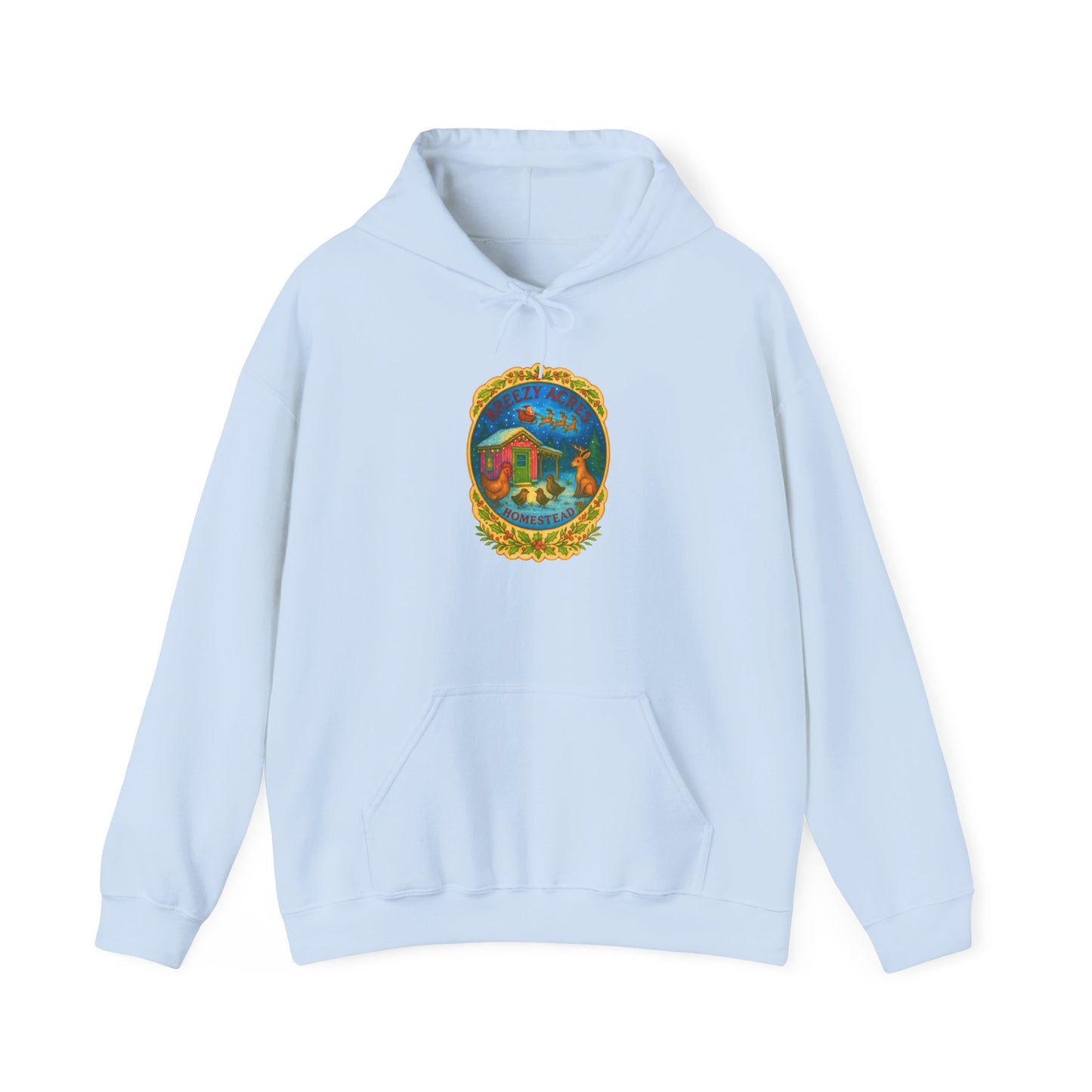 Breezy Acres Homestead Wisconsin - Holiday Hoodie