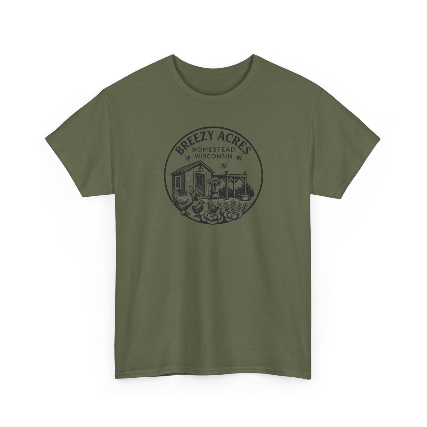 Breezy Acres Homestead Wisconsin Tee
