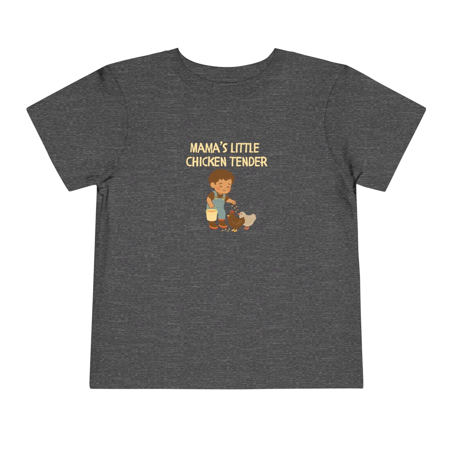 Toddler Tee - Boy Chicken Tender - Spring/Summertime Scene