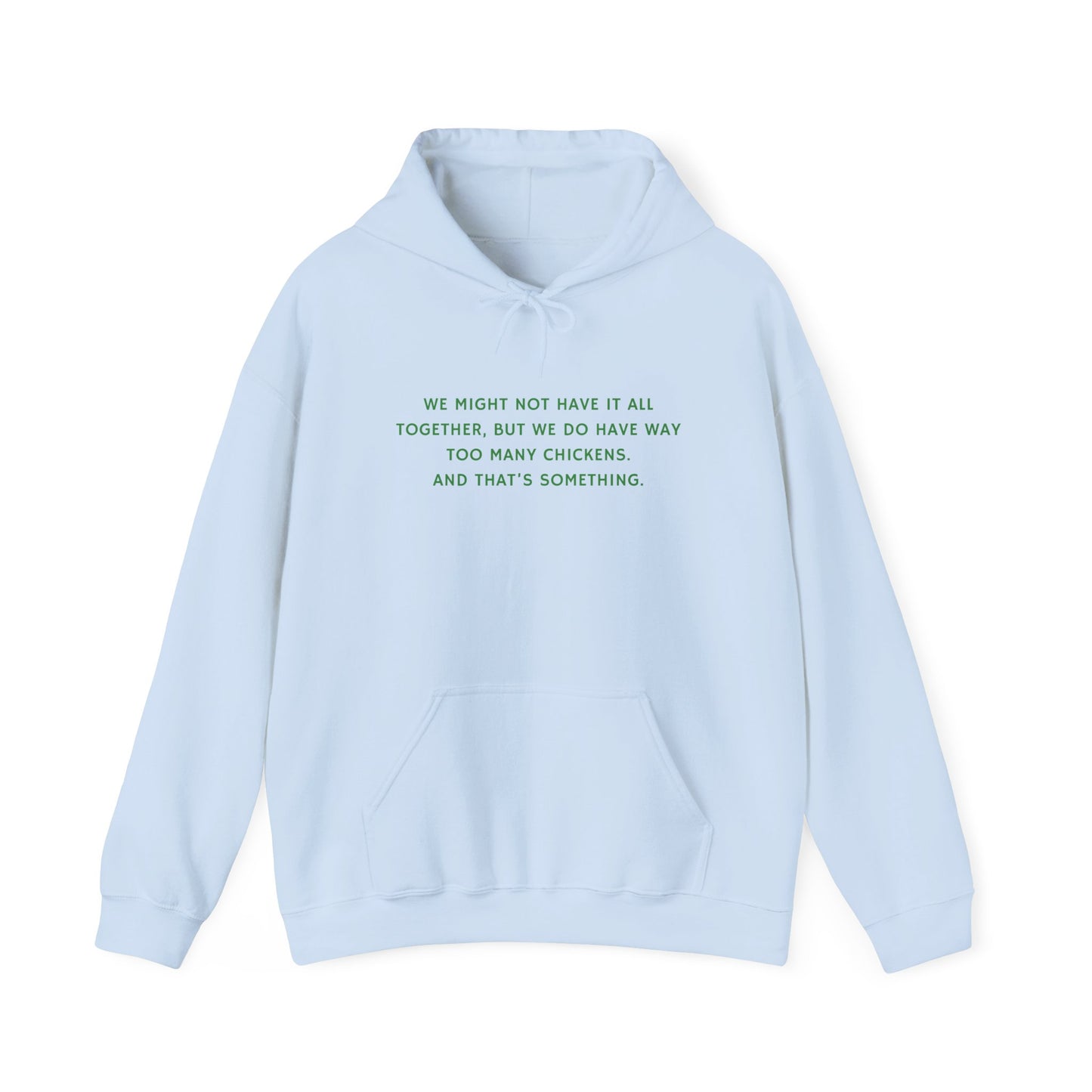 Breezy Acres Homestead Wisconsin - Quote, Holiday Hoodie
