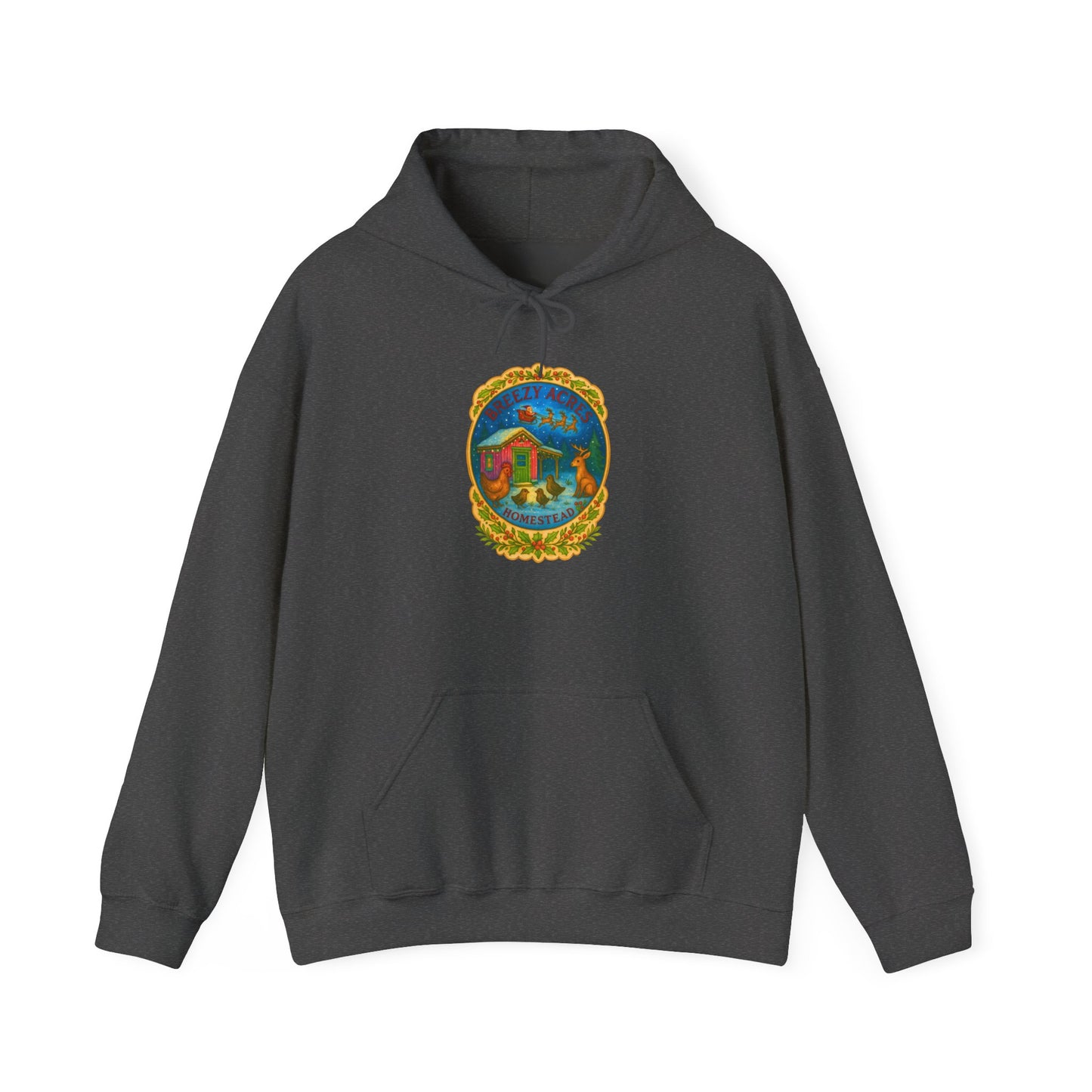 Breezy Acres Homestead Wisconsin - Holiday Hoodie