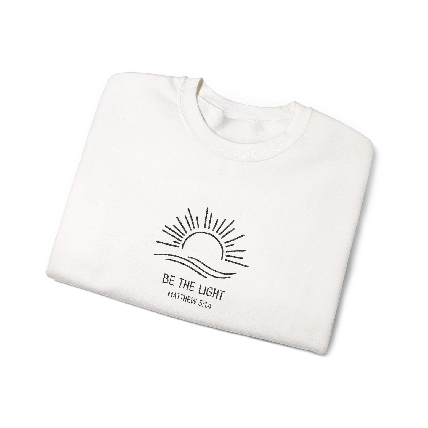 Be The Light Embroidered Sweater