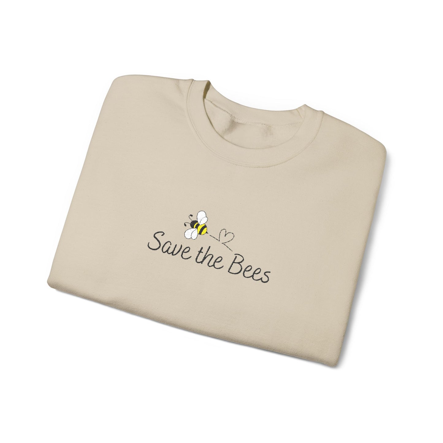 Save the Bees Please Embroidery Sweater