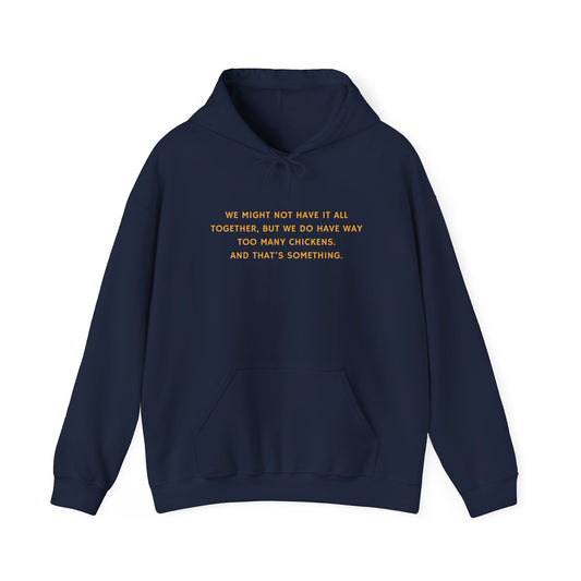 Breezy Acres Homestead Wisconsin - Quote, Holiday Hoodie