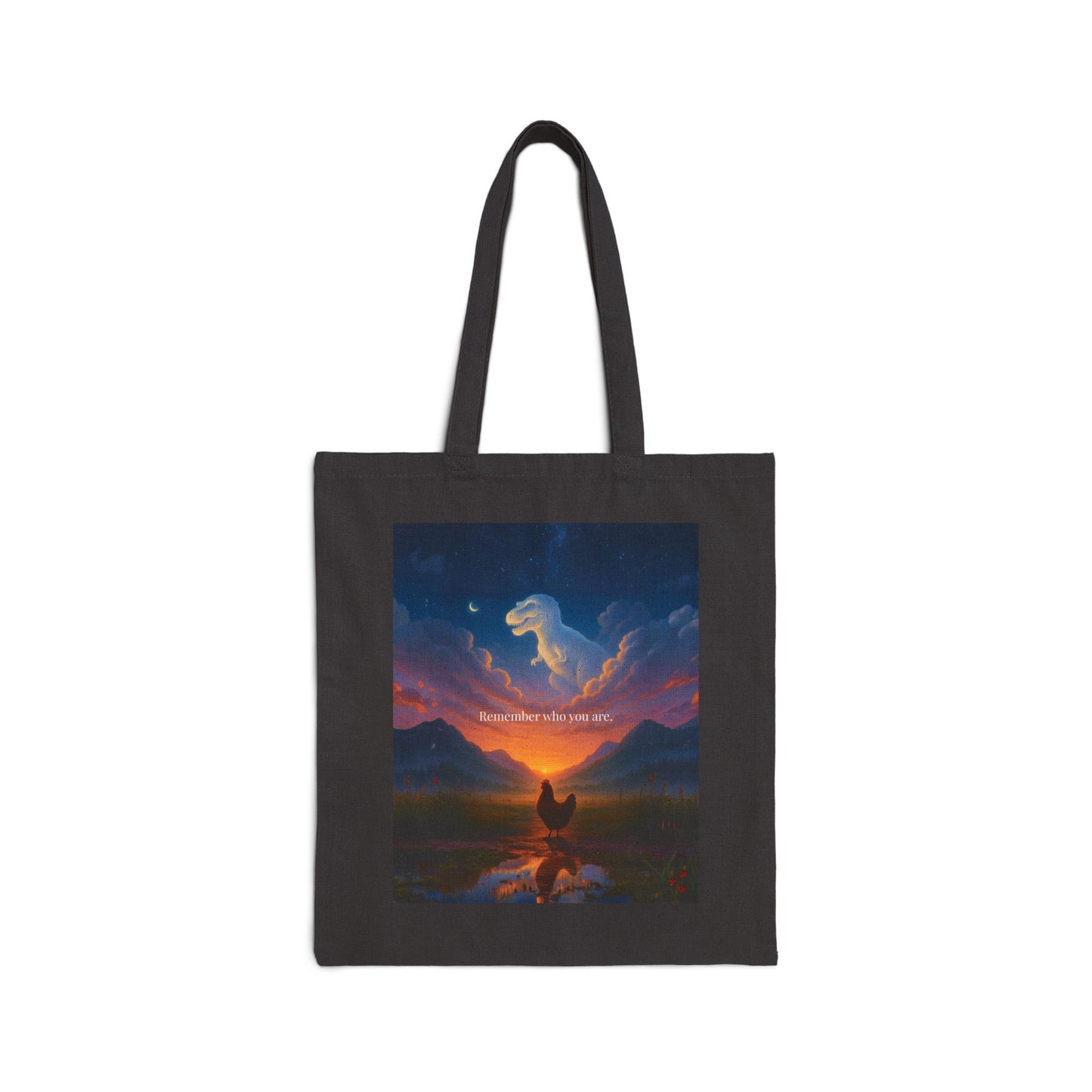 Remember Who You Are - Cotton Canvas Tote Bag