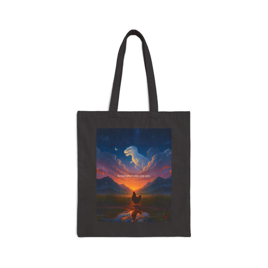 Remember Who You Are - Cotton Canvas Tote Bag