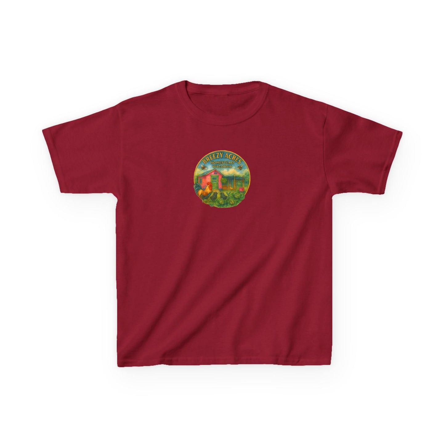Breezy Acres Homestead Wisconsin - Youth Tee