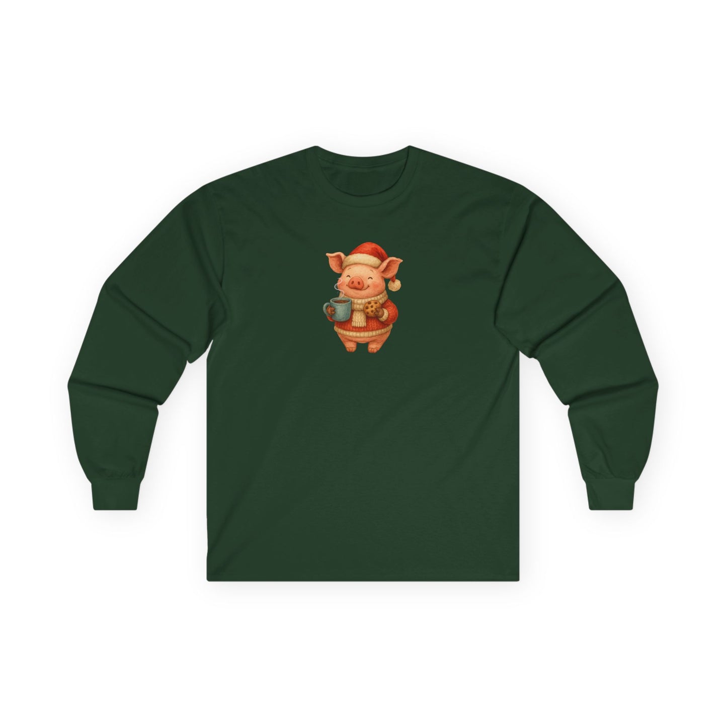 Cozy Christmas Piggy - Long Sleeve