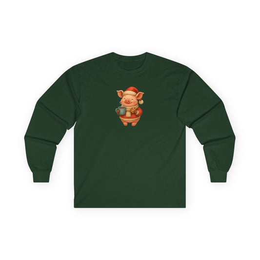 Cozy Christmas Piggy - Long Sleeve