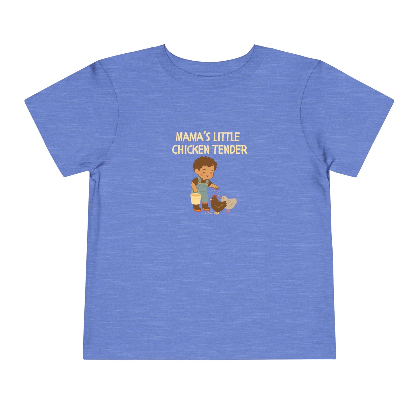 Toddler Tee - Boy Chicken Tender - Spring/Summertime Scene