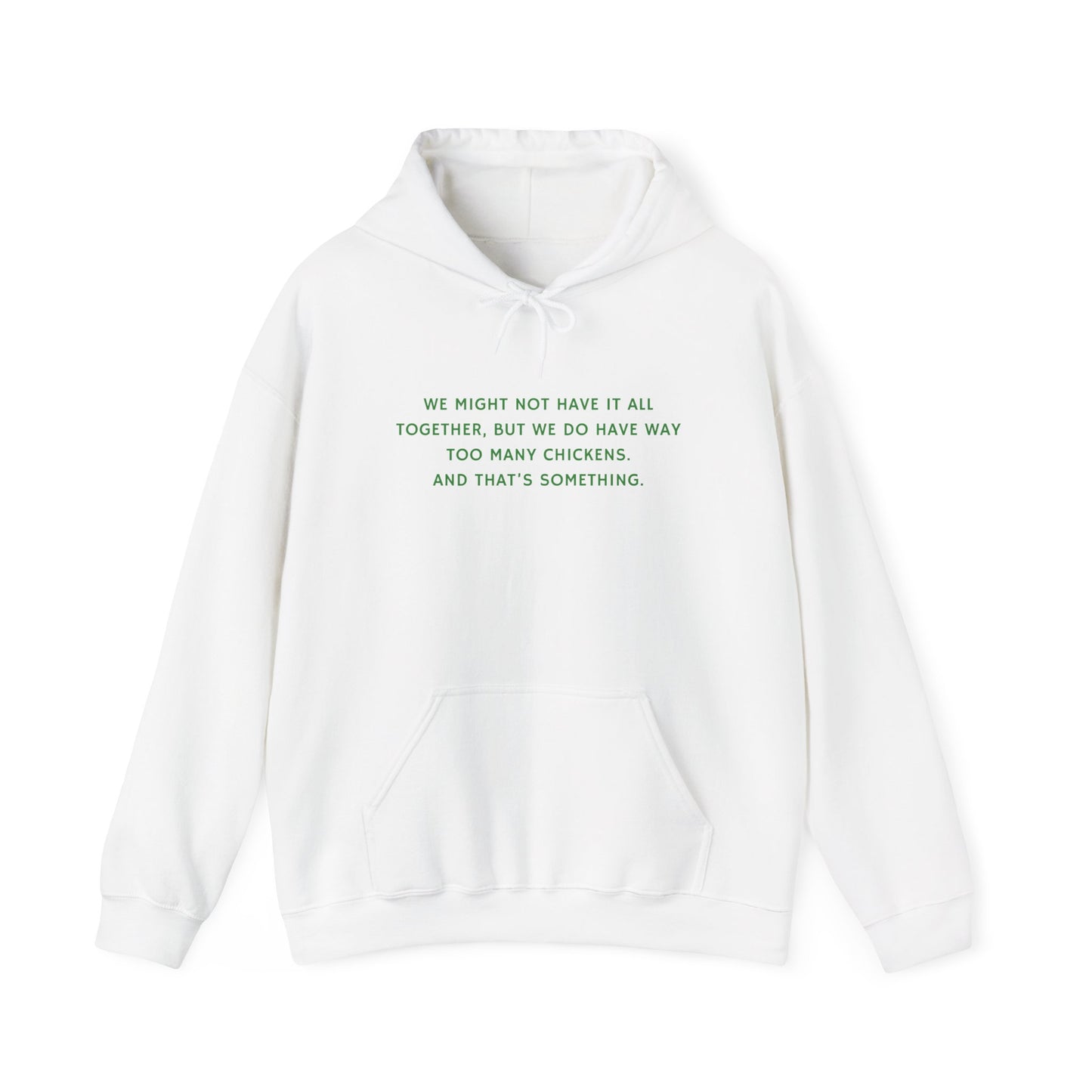 Breezy Acres Homestead Wisconsin - Quote, Holiday Hoodie