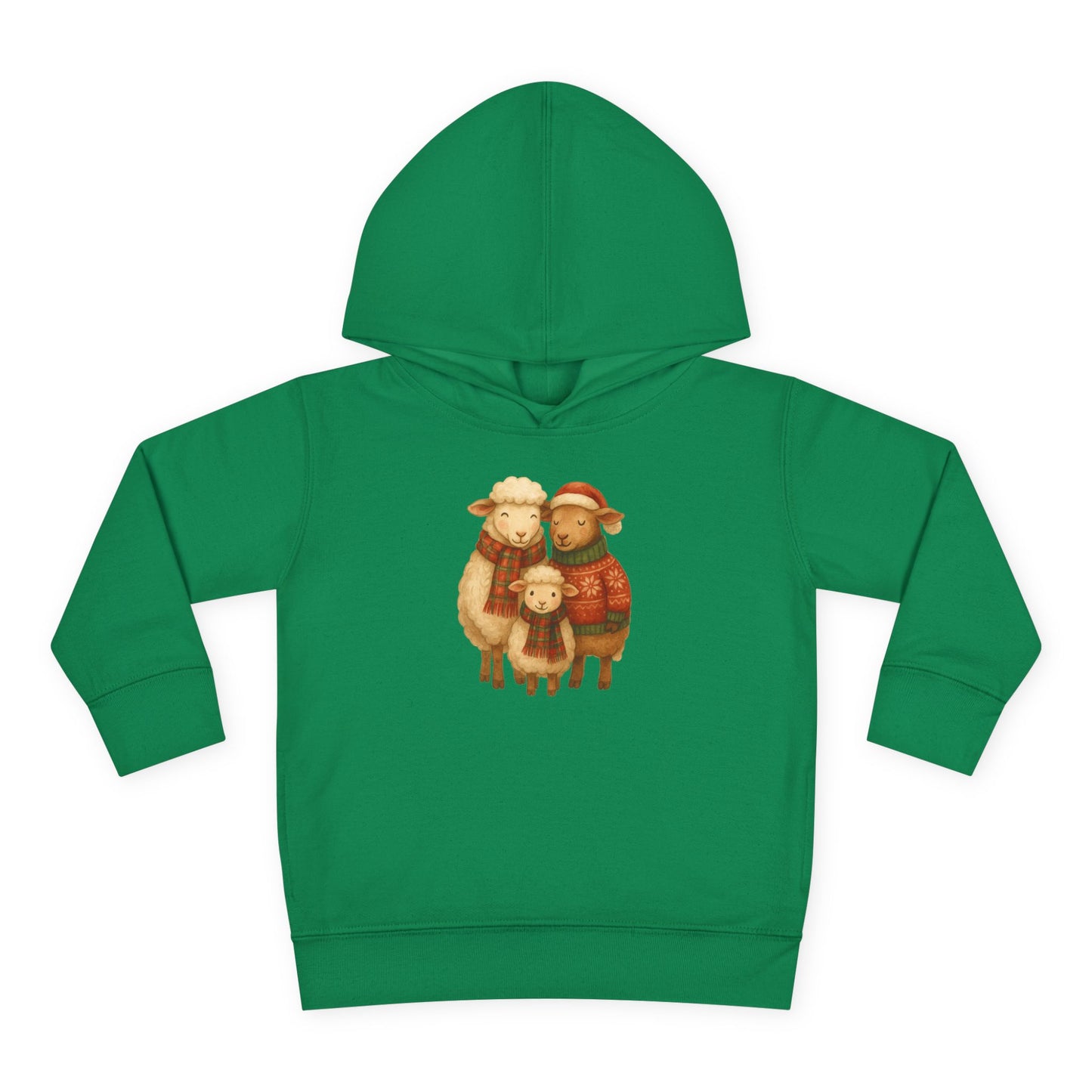 Sheep Family Christmas - Toddler Hoodie